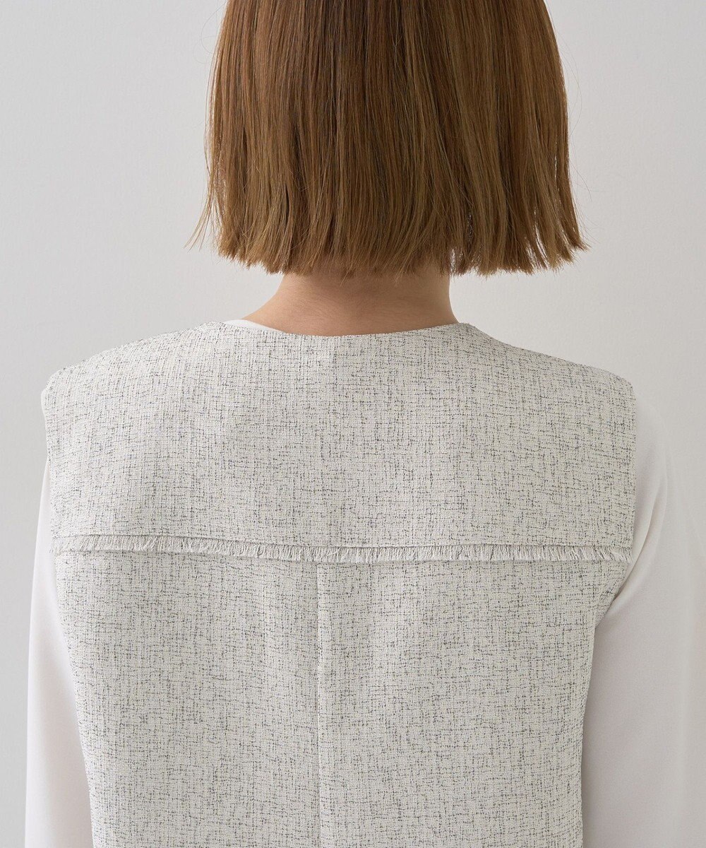 YECCA VECCA ツイードジレジャンスカ 