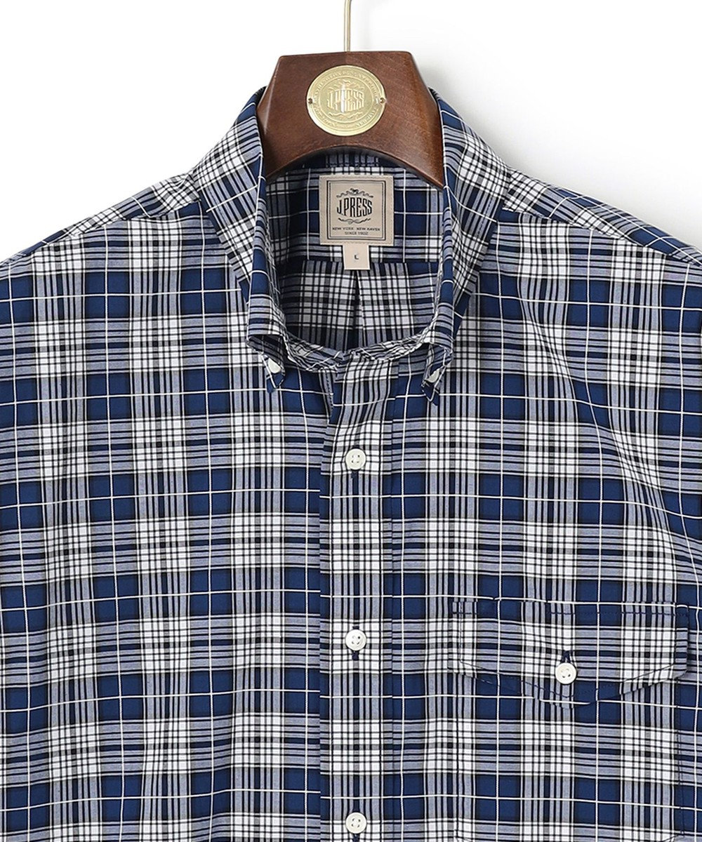 J.PRESS MEN ドビータータンマルチチェック シャツ /B.D 
