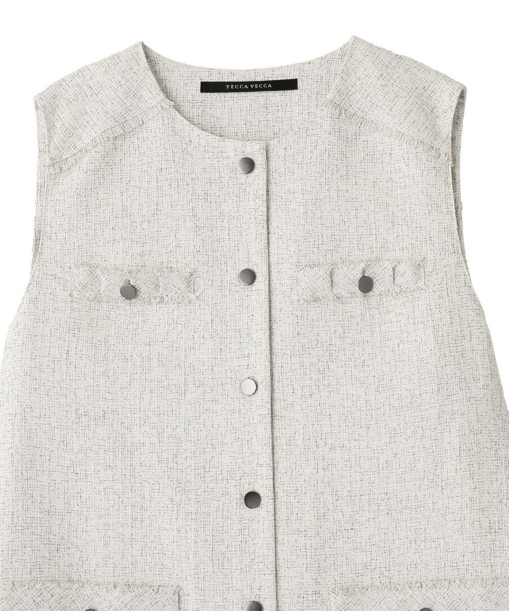 YECCA VECCA ツイードジレジャンスカ 