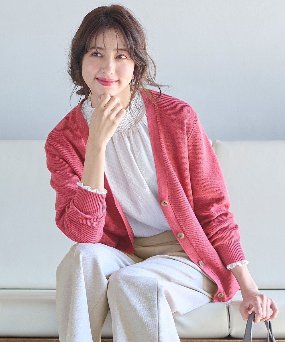 ANY SIS 【洗える】彩色兼美 カーディガン 