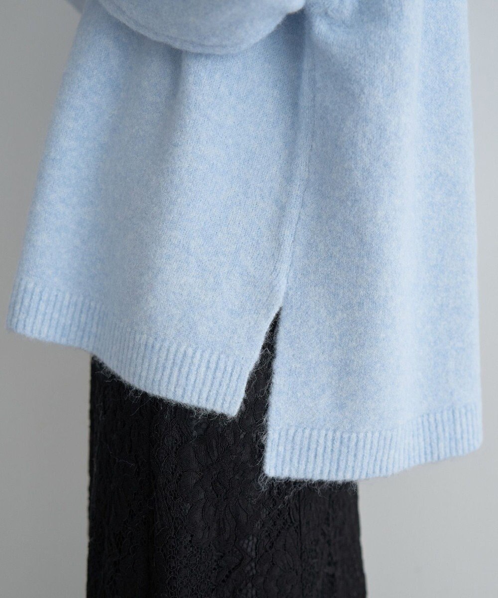 YECCA VECCA Vネックルーズニット 