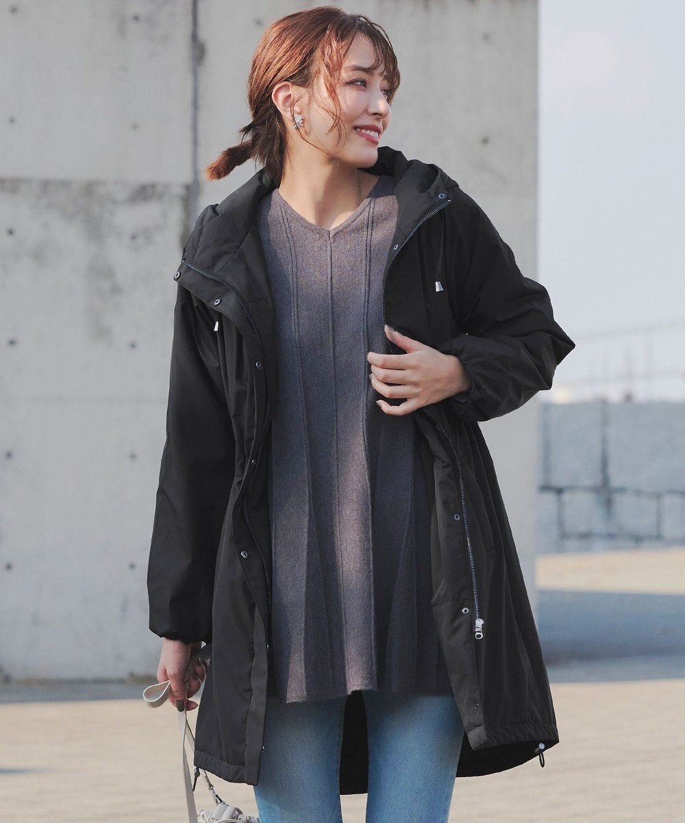 Tiaclasse 【安田美沙子さん着用・新色追加】ウォーマル中綿フーデッドコート 