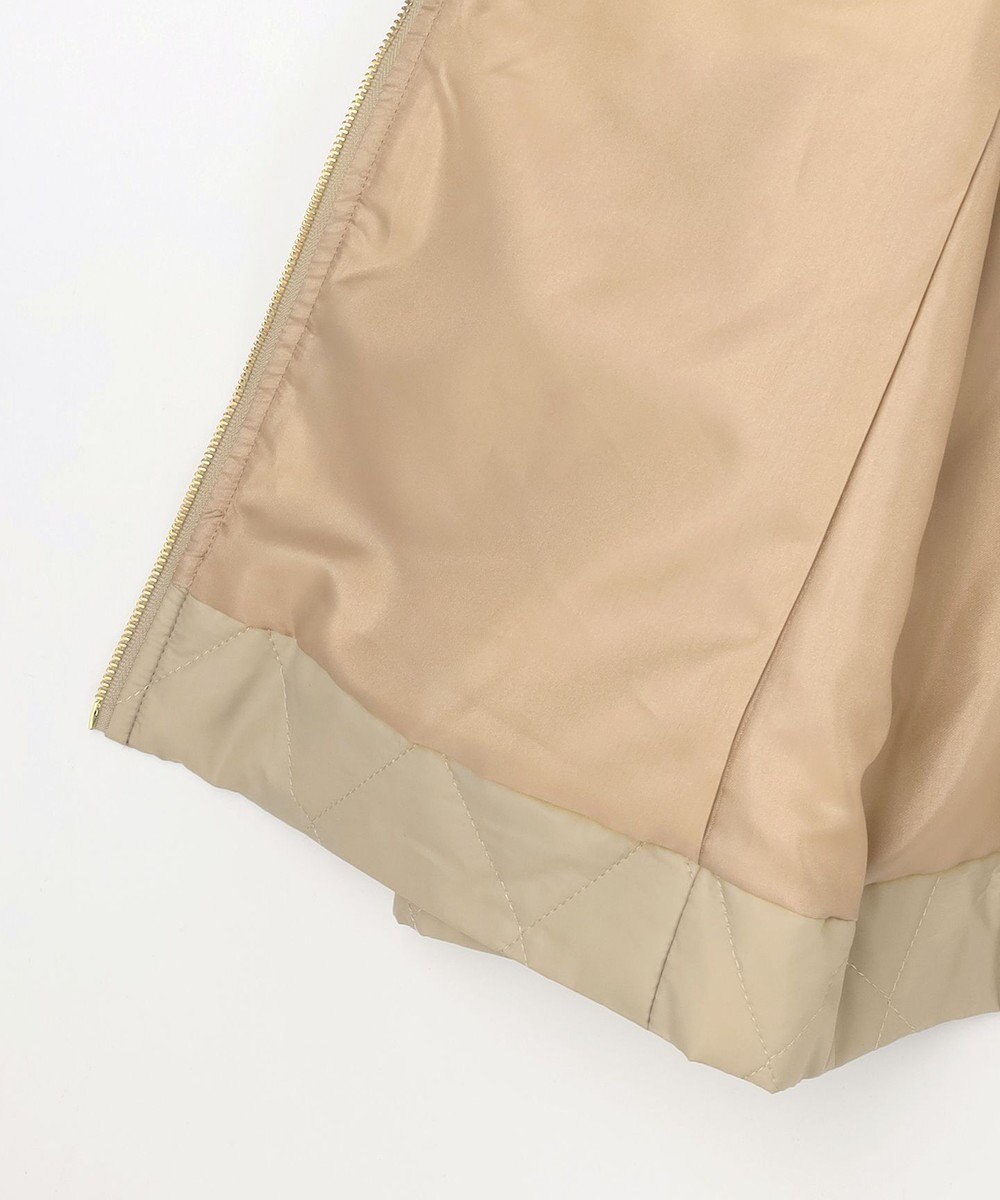 J.PRESS LADIES 【2way】スパンライクナイロンタッサー フーデッド コート 