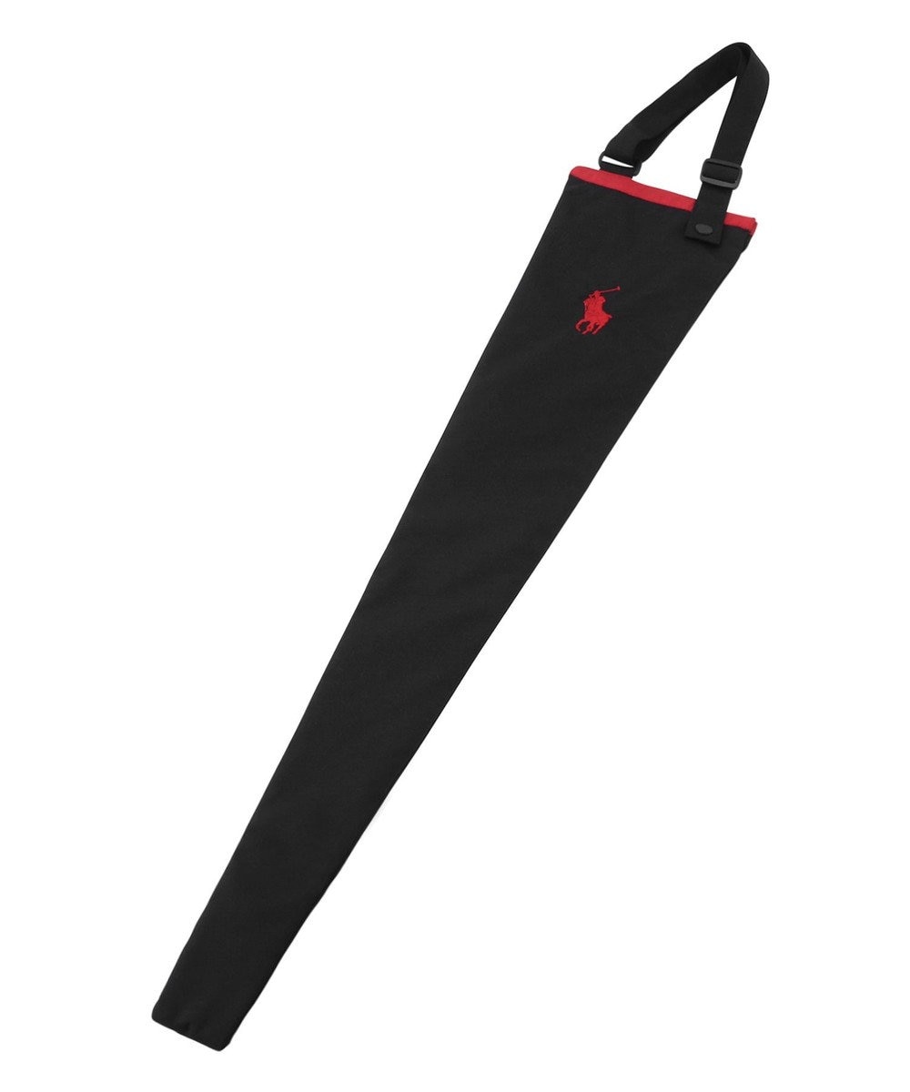 MOONBAT POLO RALPH LAUREN 傘袋 長折兼用 ポロポニー刺繍 吸水生地 ブラック