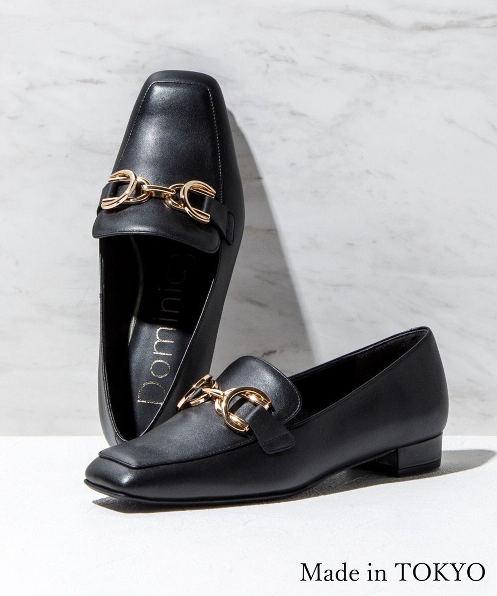 Dominic3 ダブルリング レザーローファー 