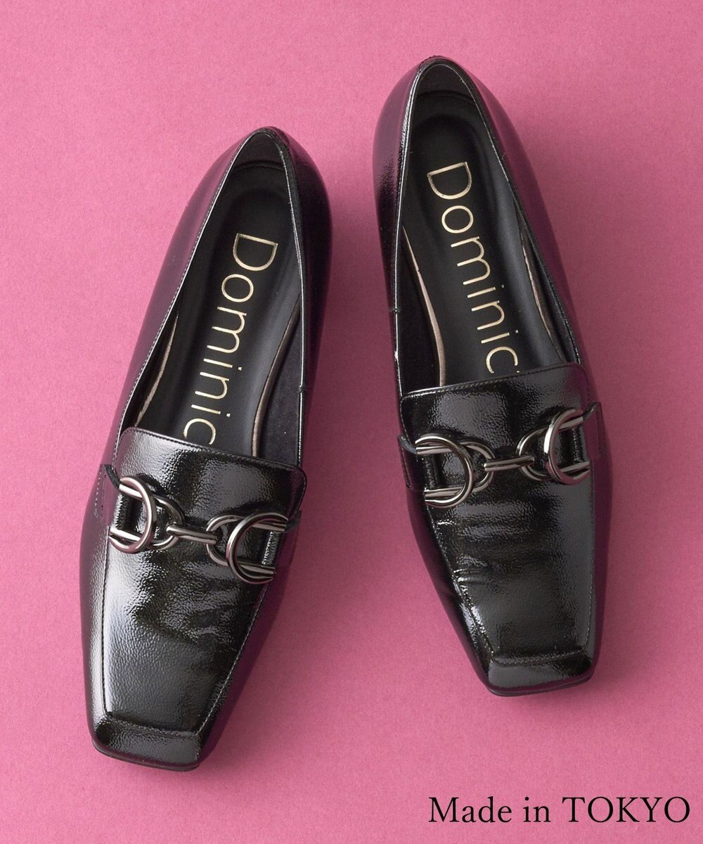 Dominic3 ダブルリング レザーローファー 