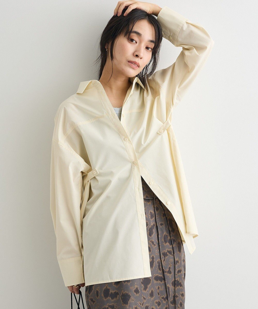 CRAFT STANDARD BOUTIQUE サイドベルトシャツ 