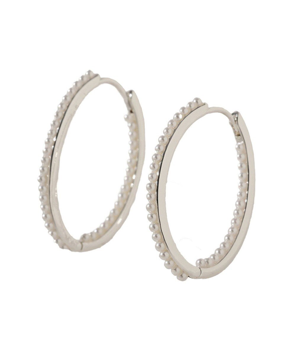 Green Parks パールラインワンタッチピアス 