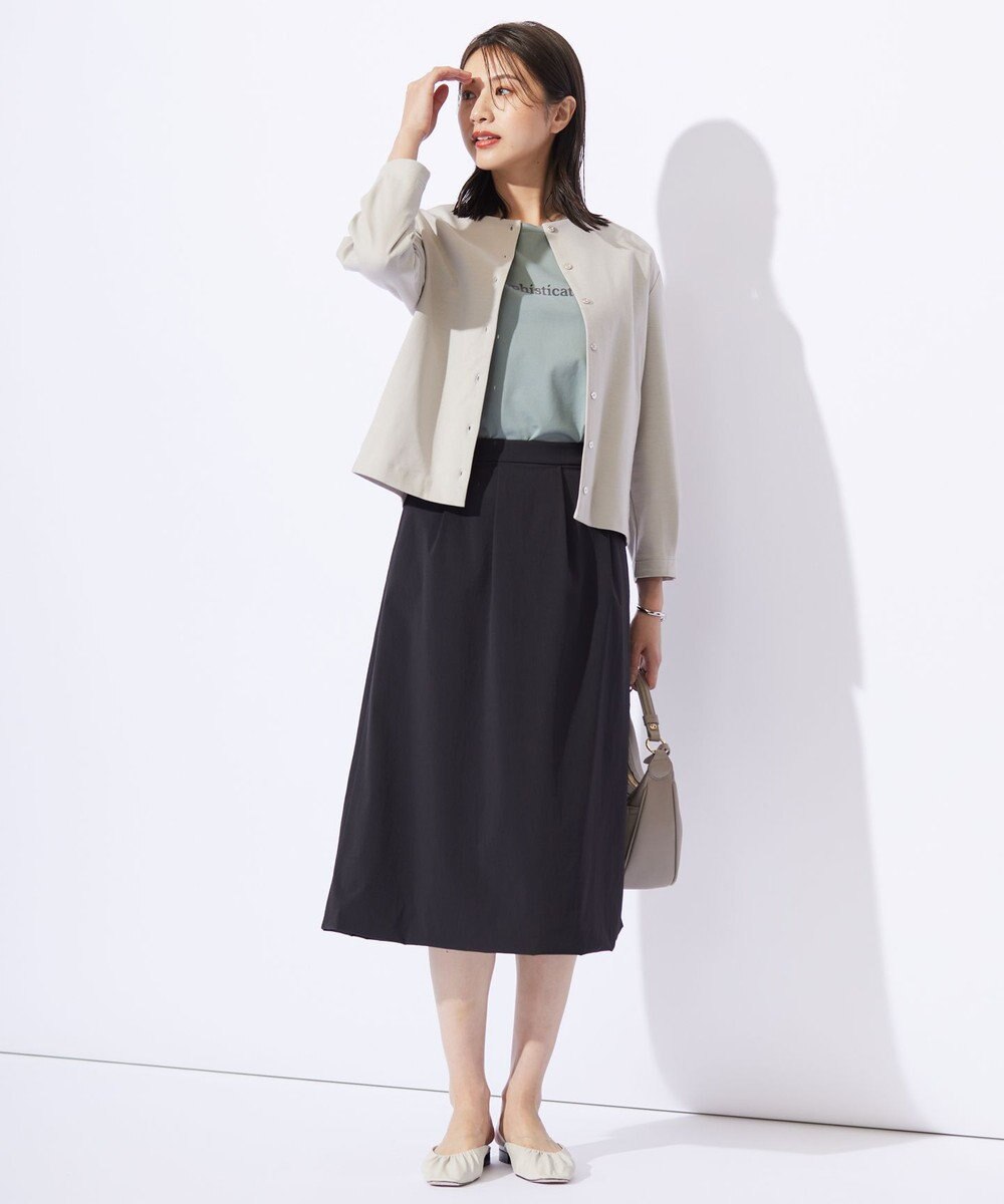 J.PRESS LADIES L ロゴTシャツ 