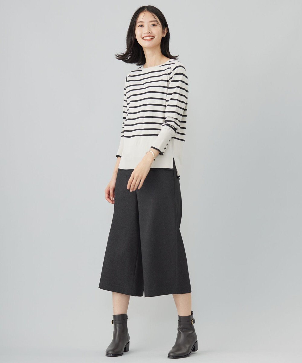 J.PRESS LADIES L 【WEB限定カラーあり・洗える】LANATEC キュロット パンツ 