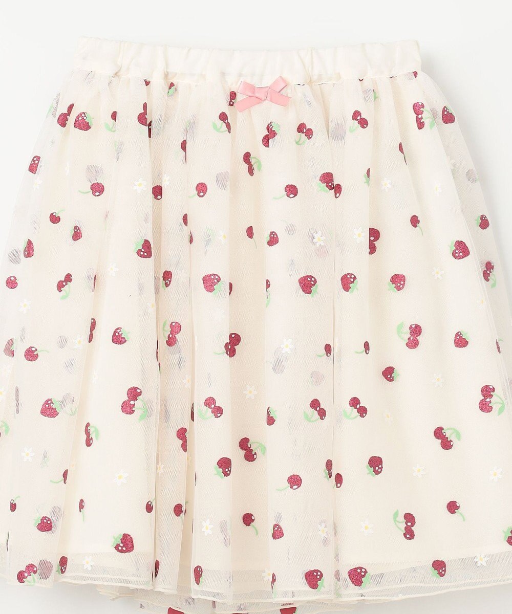 ANY KIDS 【チェリーベリーシリーズ】フルーツ チュール スカート 