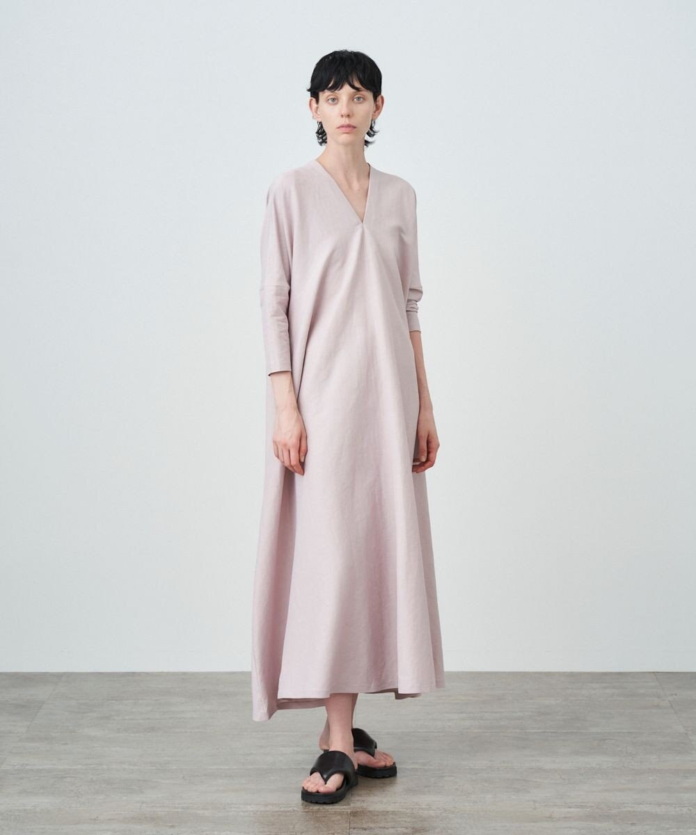 ATON LIGHT HEMP | ドレープドレス 