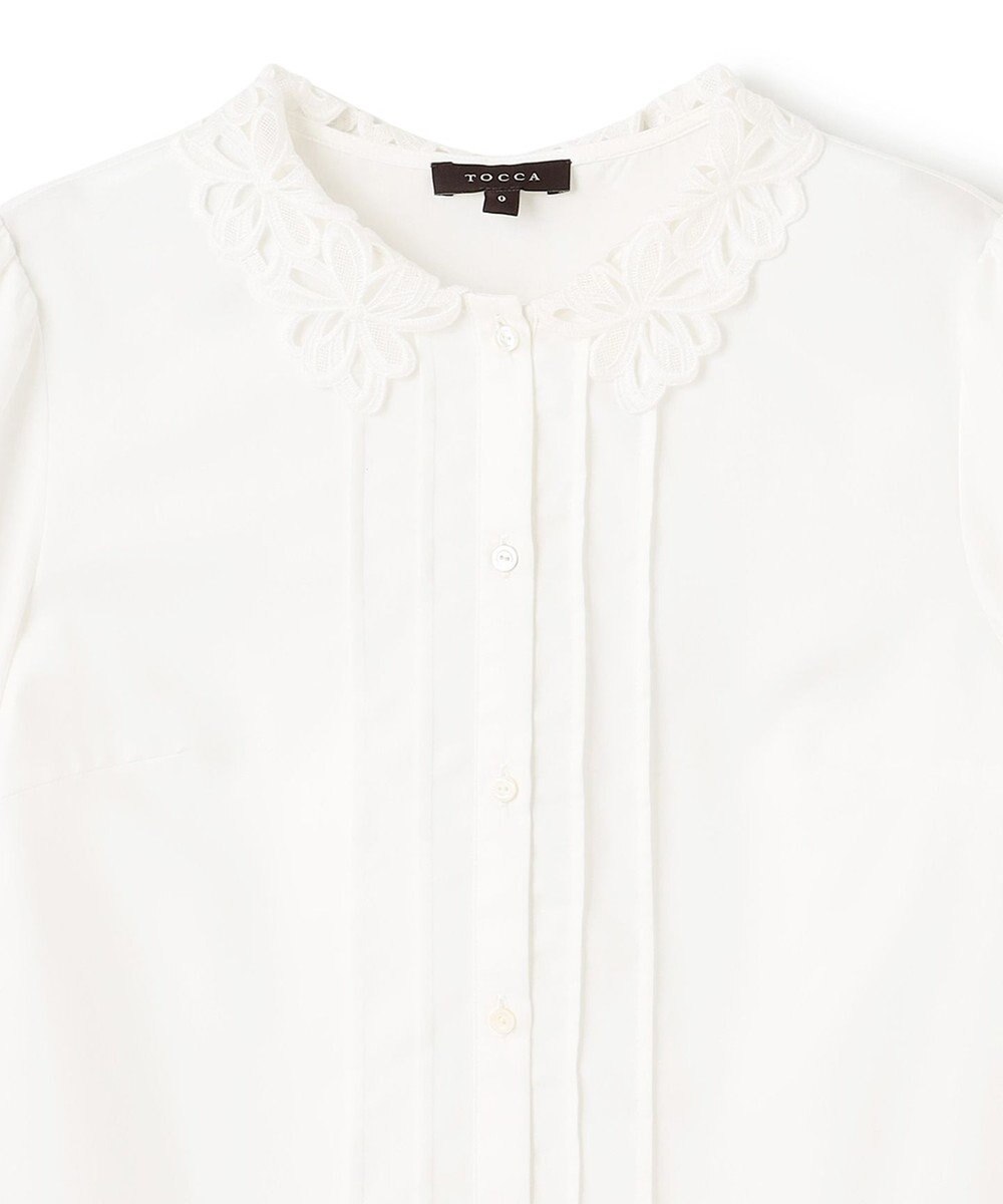TOCCA 【消臭】TIMELESS CLASSIC 襟レースブラウス 