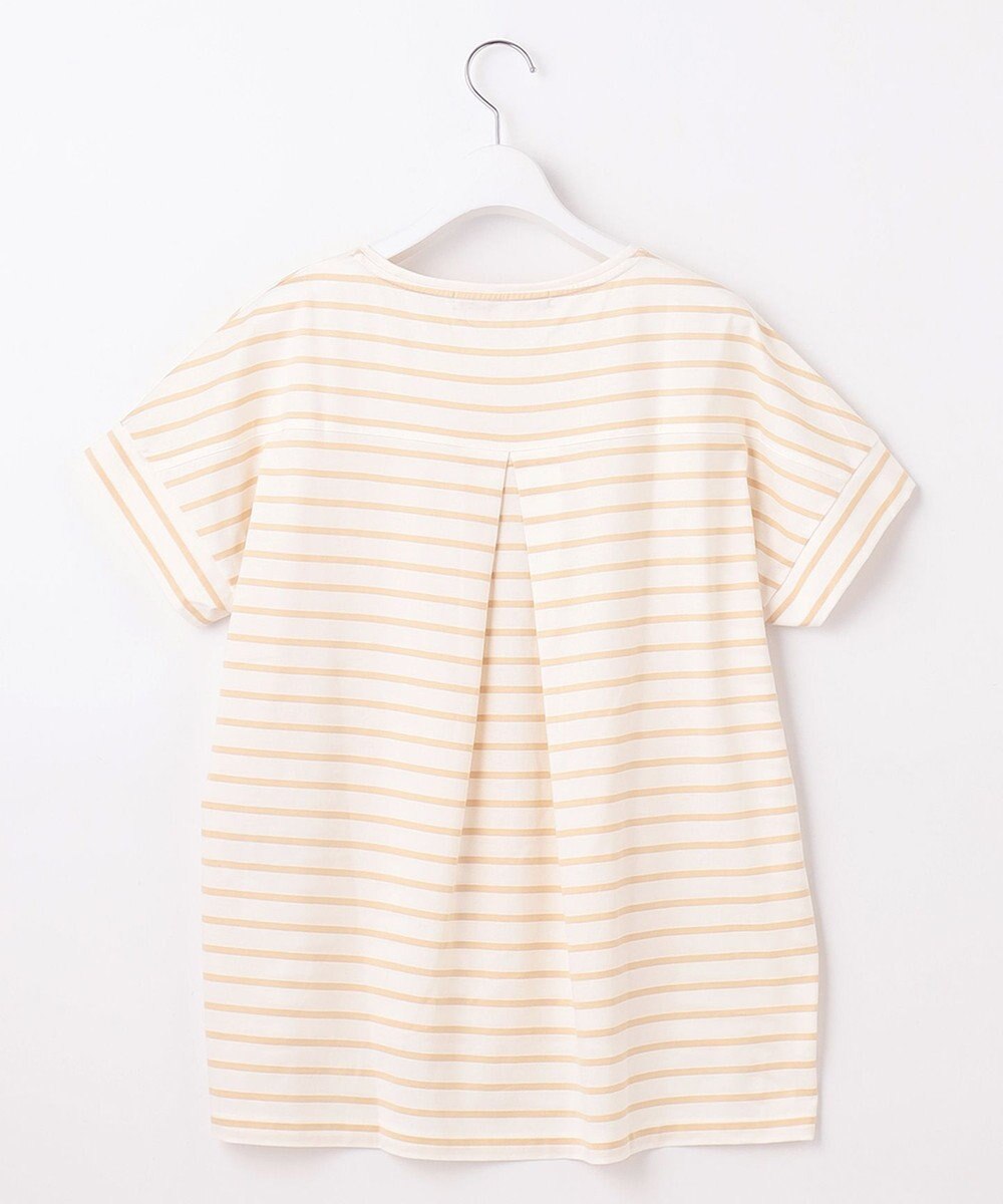 自由区 L 【UV加工・洗える】ハイカウントボーダー カットソー 