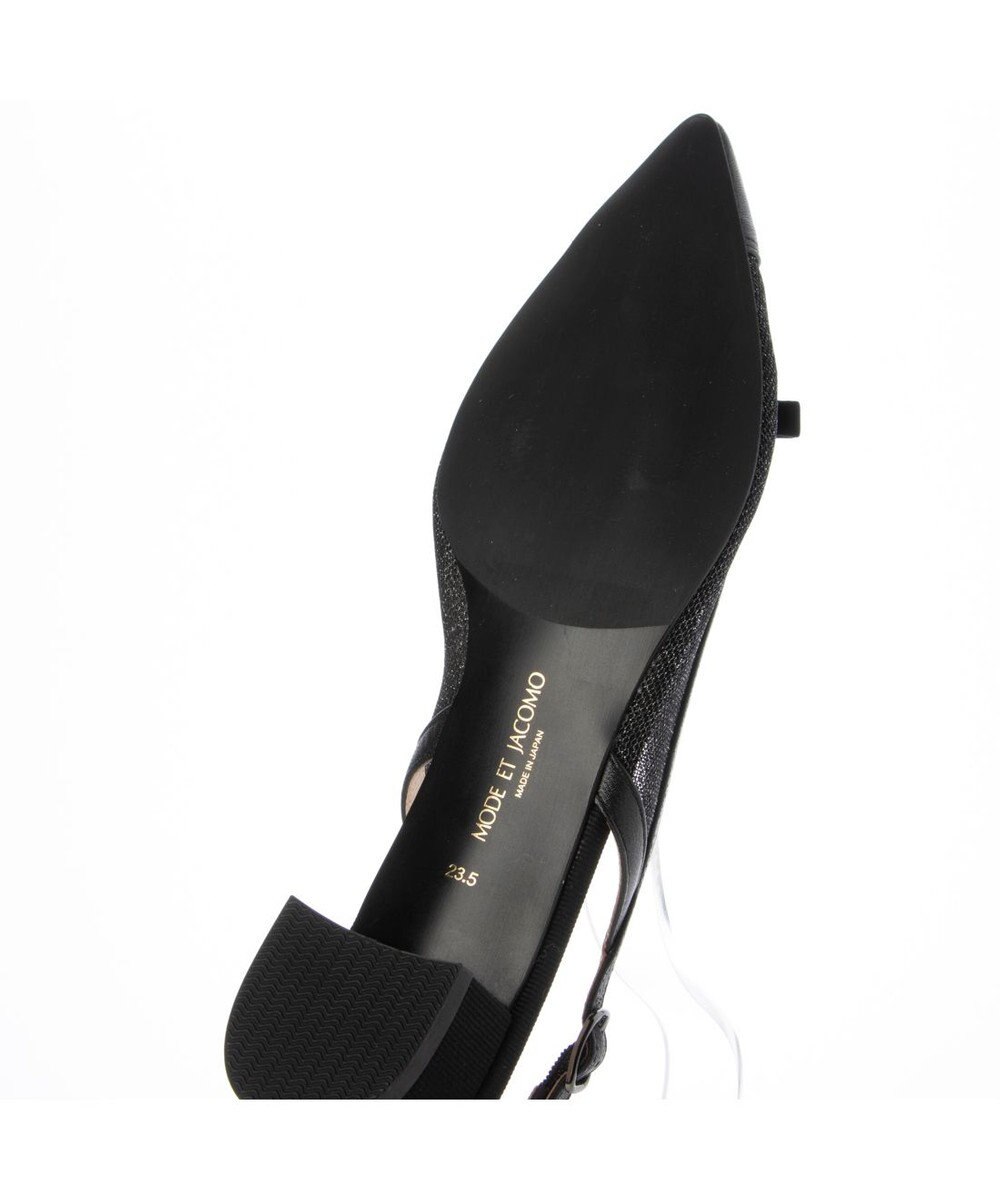 MODE ET JACOMO <MODE ET JACOMO>リボンモチーフチュールバックベルト 