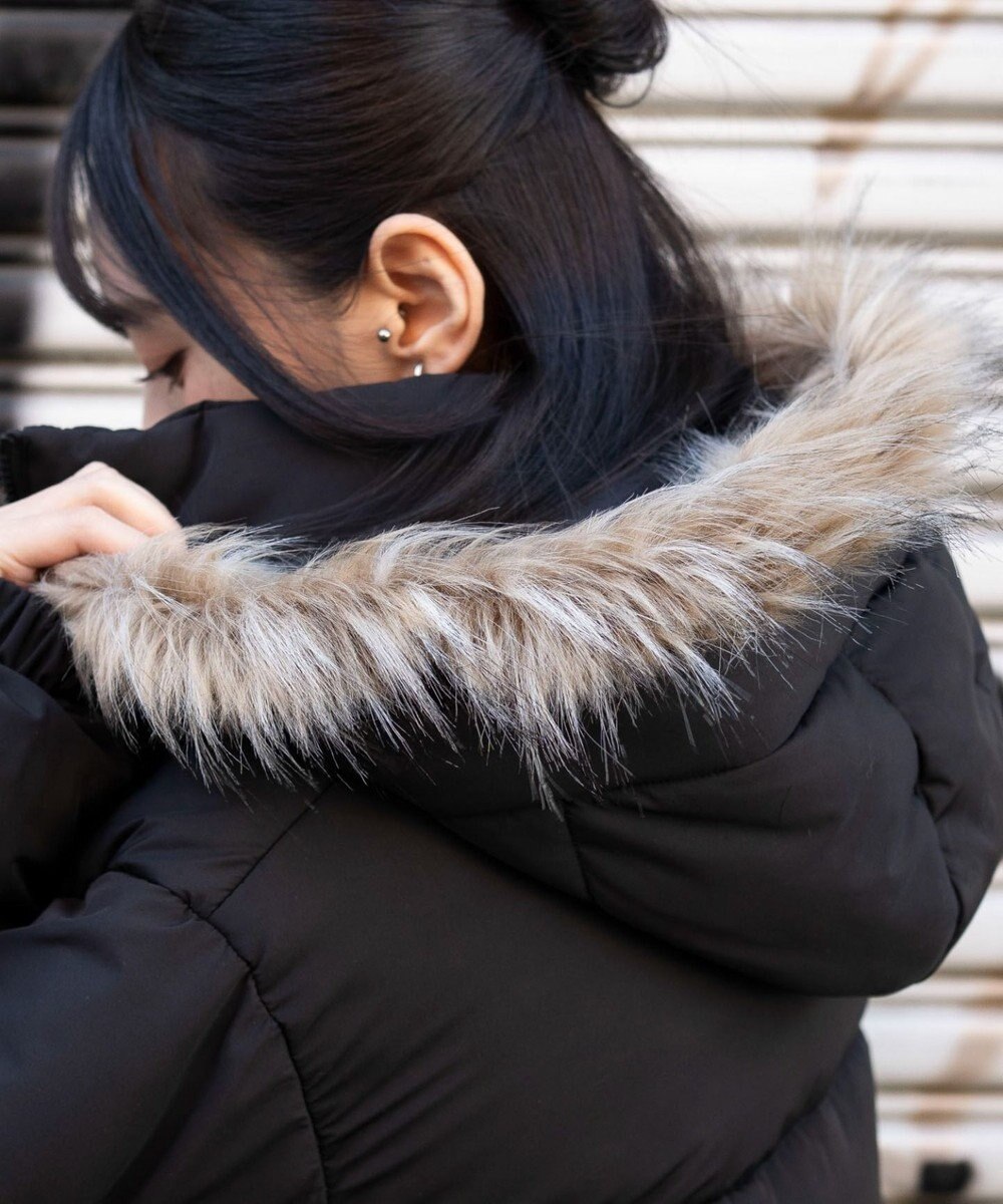 WEGO 3WAYファーフードパファーブルゾン 