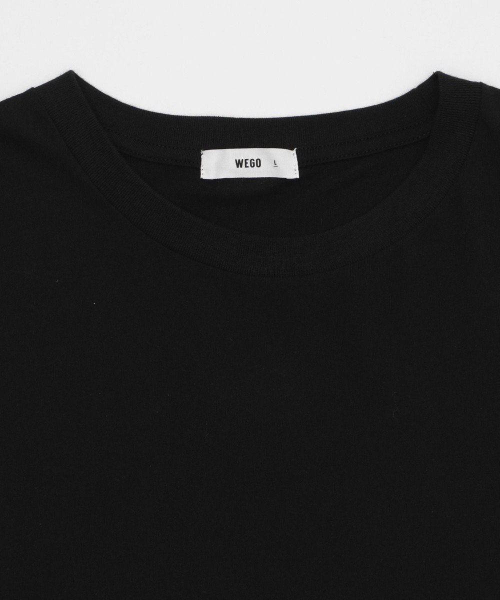 WEGO 【ユニセックス着用ITEM/MLサイズ展開/綿100%】スリーブレスコットンT 