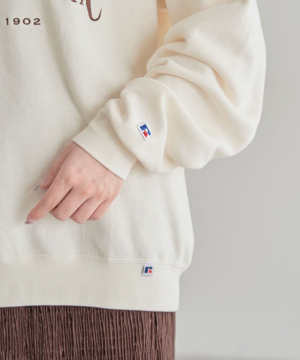 Green Parks ■ＲＵＳＳＥＬＬ　ロゴ刺繍スウェット 