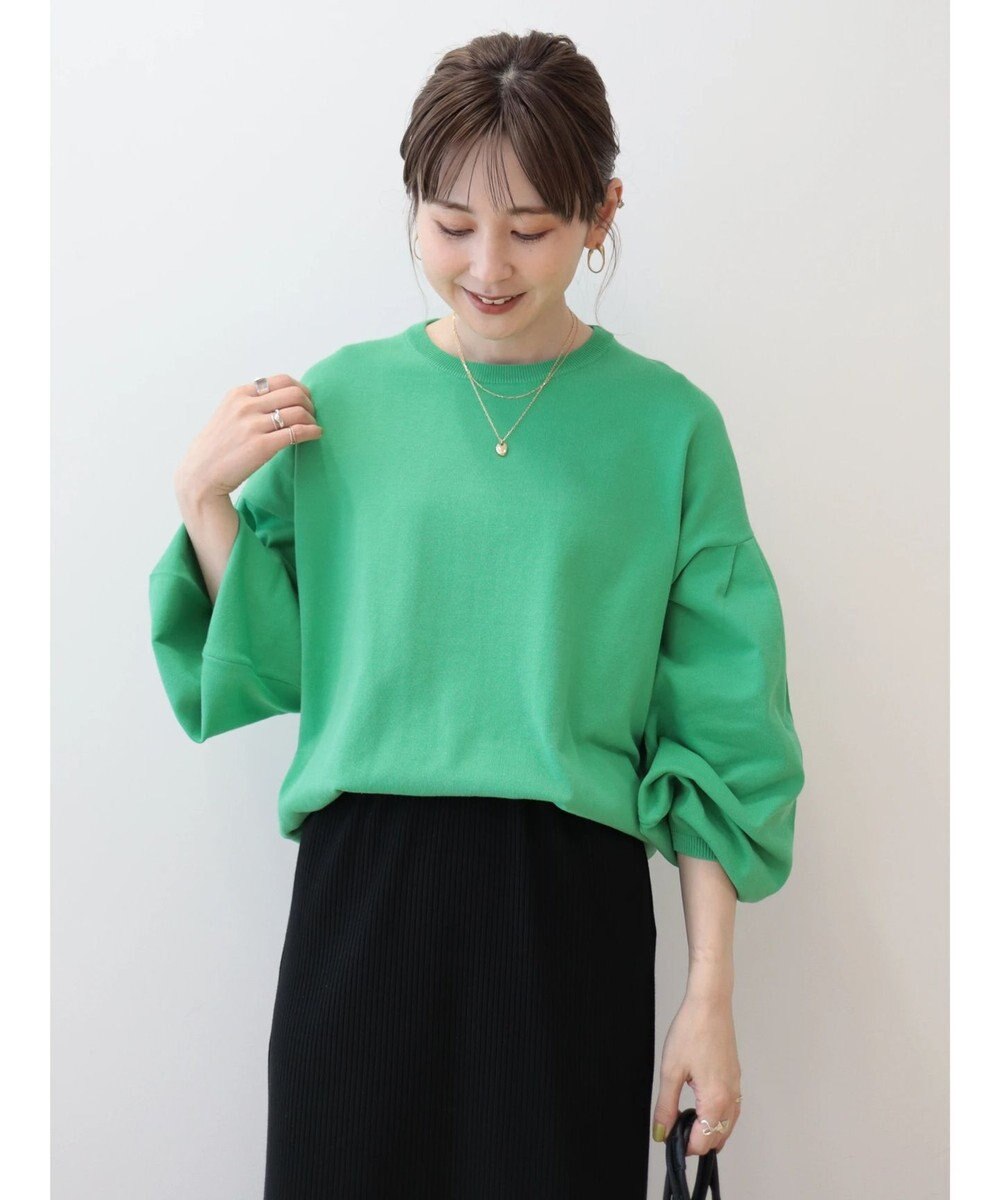 AMERICAN HOLIC 袖ボリュームニットプルオーバー 