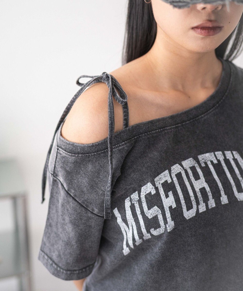 WEGO 2WAYオフショルショートT 