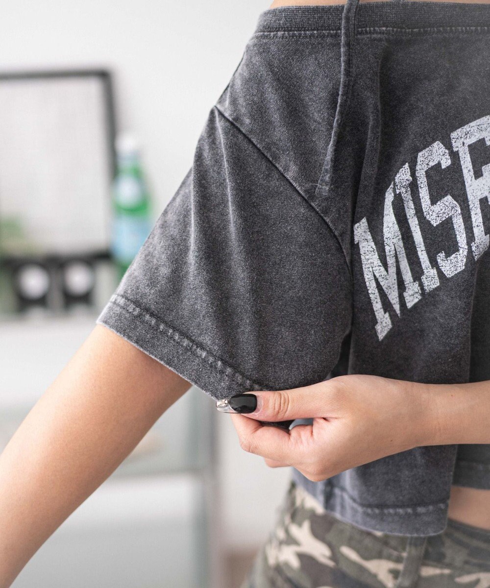 WEGO 2WAYオフショルショートT 