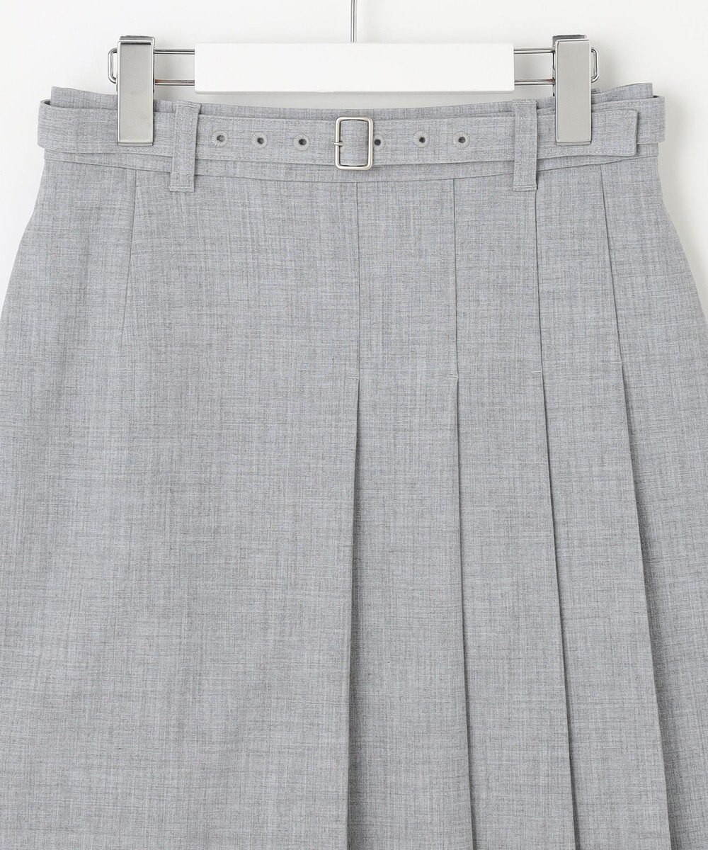 23区GOLF 【WOMEN】ベルト付き プリーツスカート 