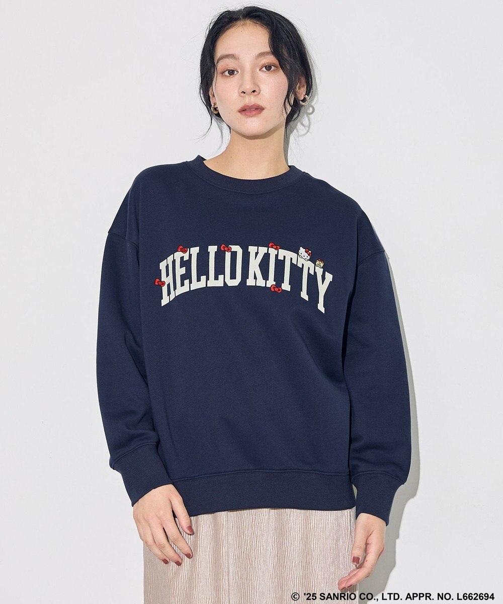 ANY 【ハローキティ×ANY】ロゴスウェット 
