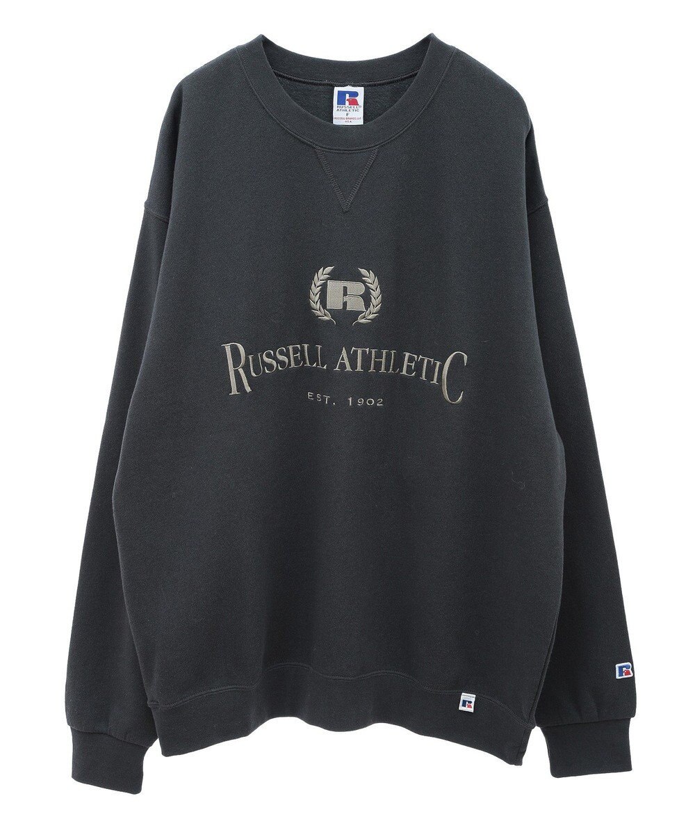 Green Parks ■ＲＵＳＳＥＬＬ　ロゴ刺繍スウェット 
