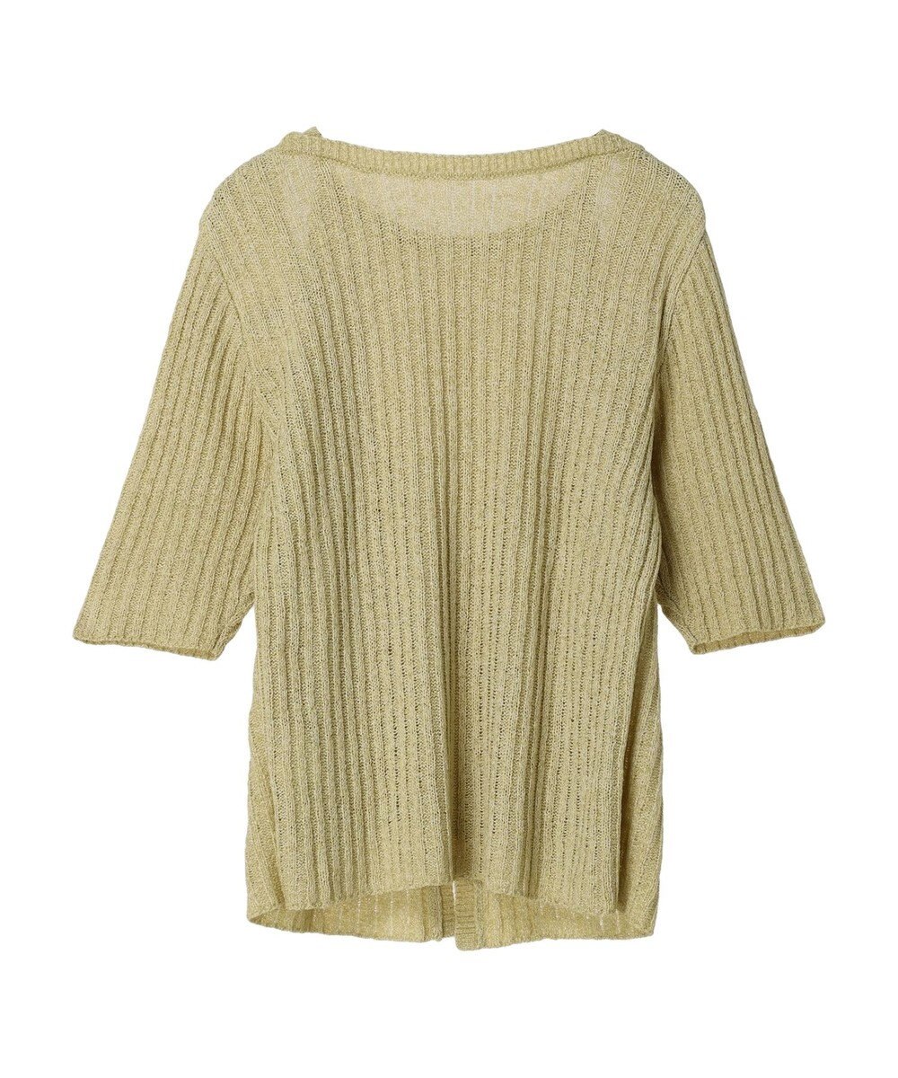 Green Parks テープヤーンドッキングニットプルオーバー 