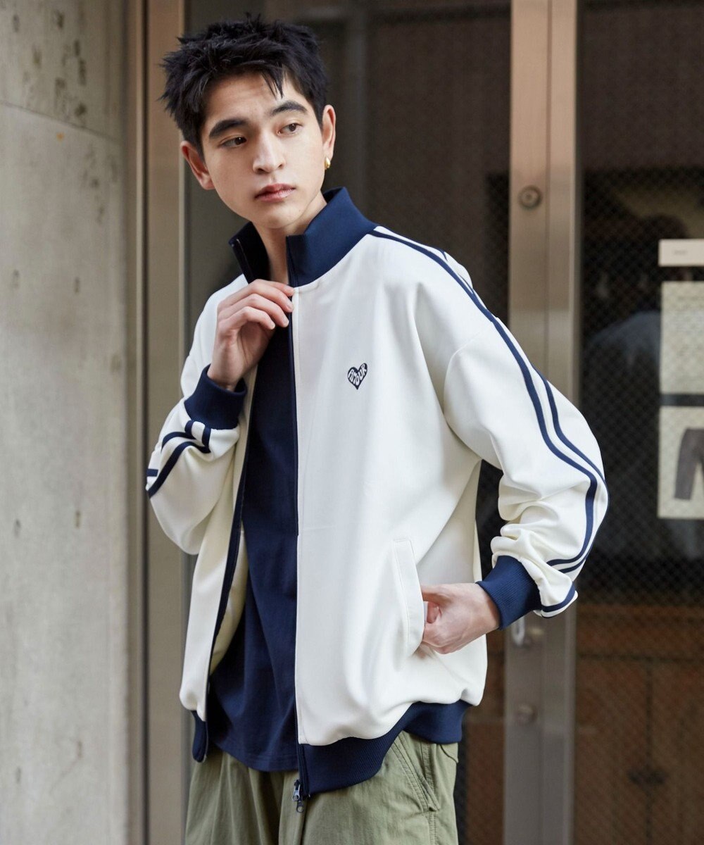 WEGO 【ユニセックス着用ITEM】ライントラックジャケット 