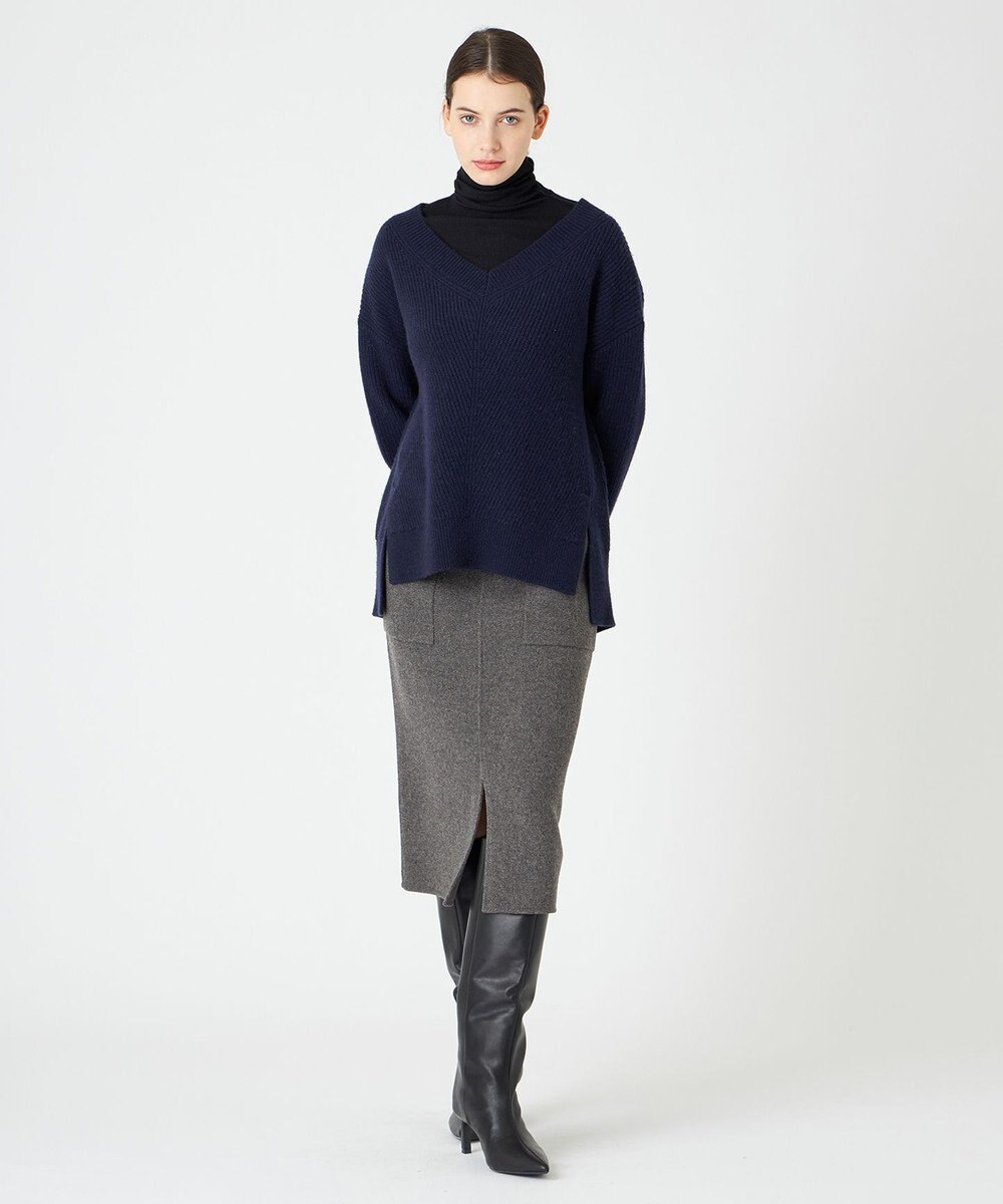 BEIGE， 【S-size】VARENNE / オーバーサイズニット 