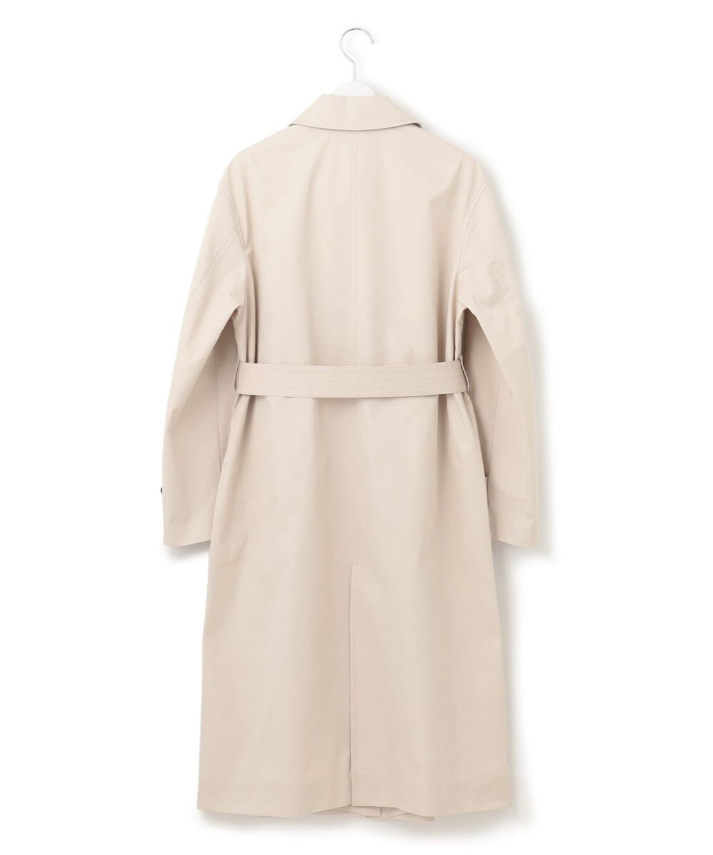 23区 コットンポリエステルギャバジン ステンカラーコート 