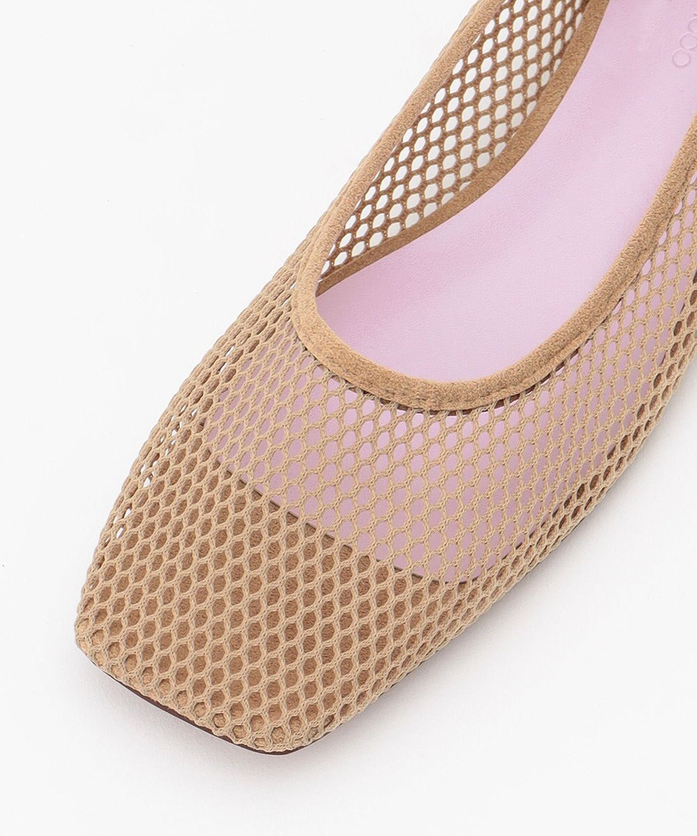 united bamboo 【辺見えみりさんコラボ】スクエアメッシュパンプス 