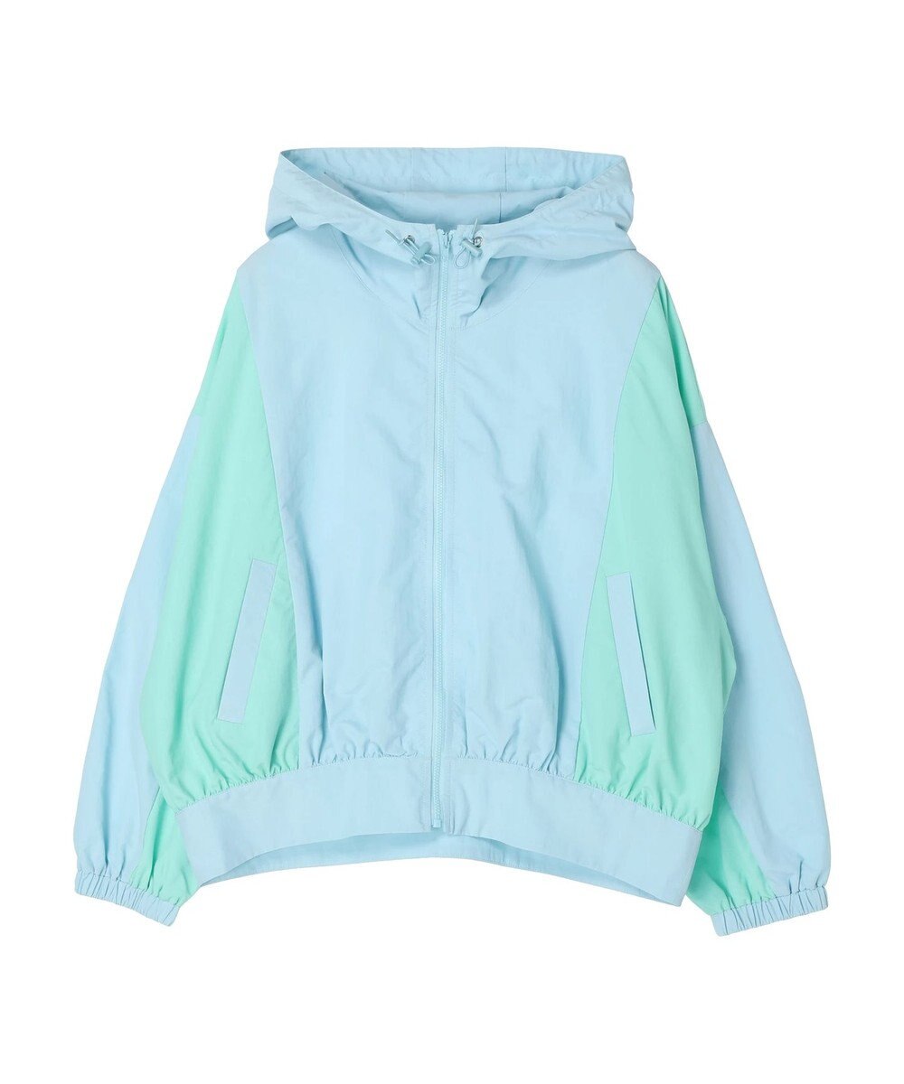 earth music&ecology コクーンギャザー切替ブルゾン 