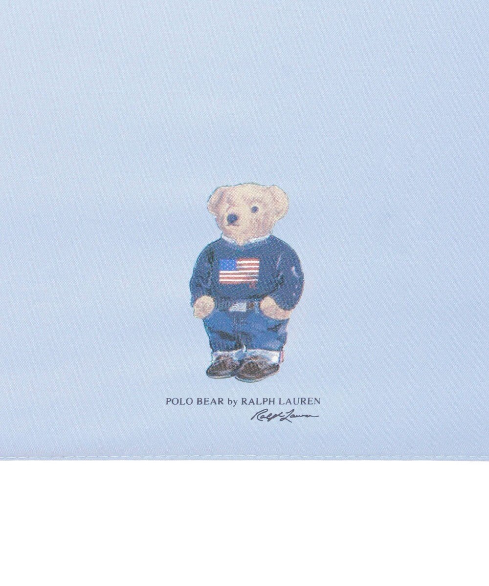 MOONBAT 【WEB限定/遮光率100%/遮熱/UV】POLO RALPH LAUREN（ポロ ラルフローレン）晴雨兼用日傘 ポロベア 無地 折りたたみ傘 自動開閉 