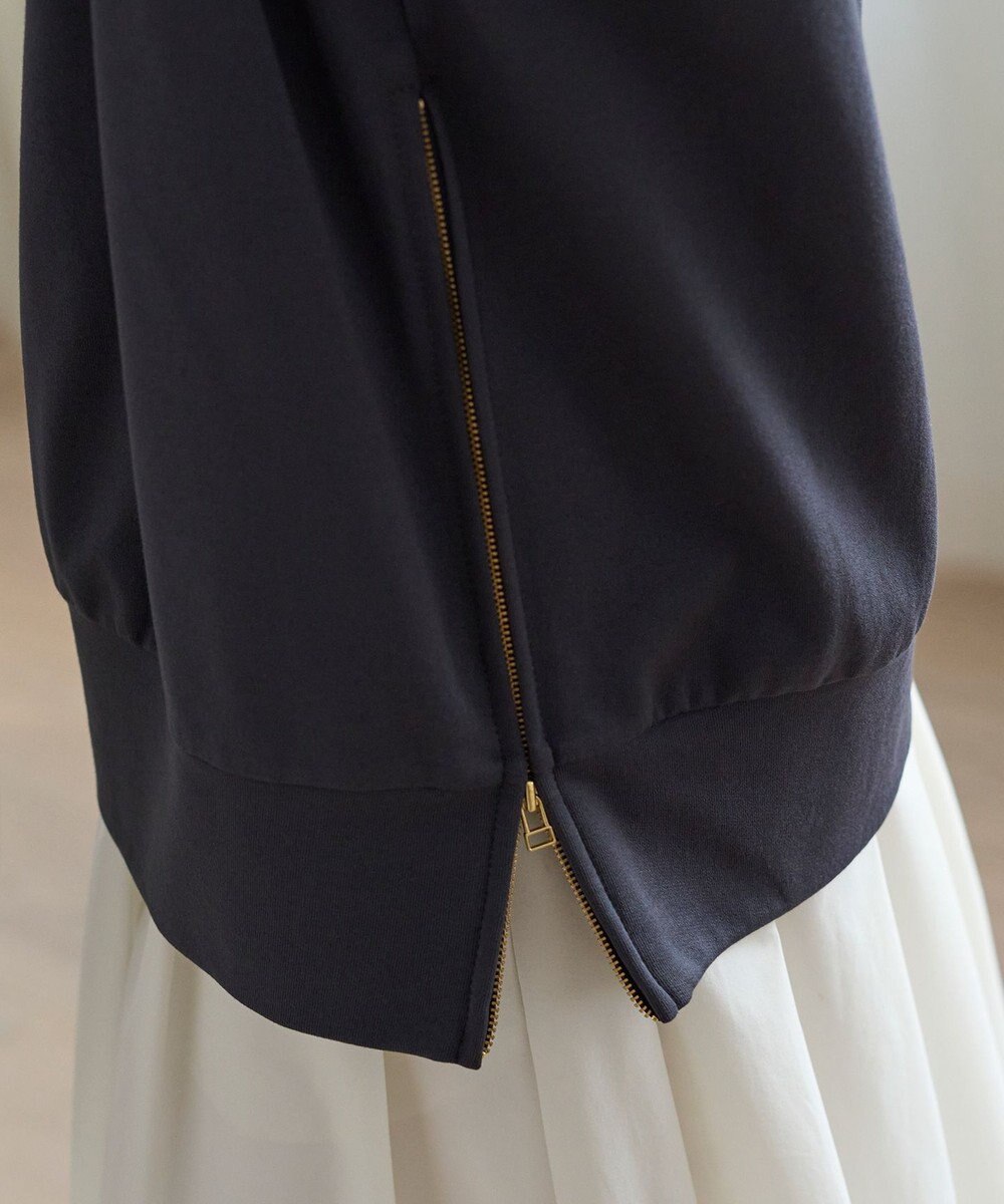 UNFILO スウェットサイドZIPベスト 