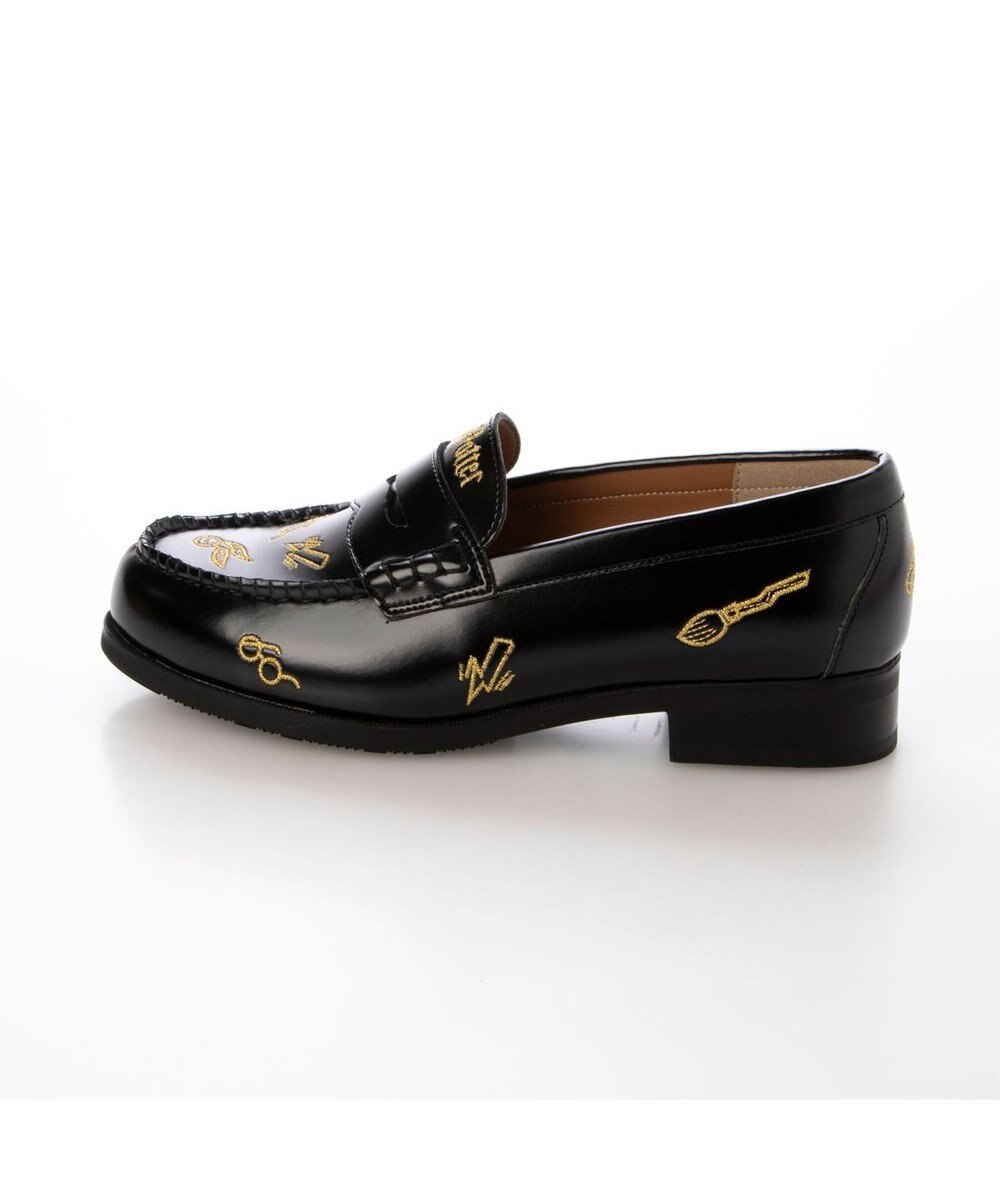 ing <ing>【ハリー・ポッターコラボレーション】刺繍モチーフローファー 