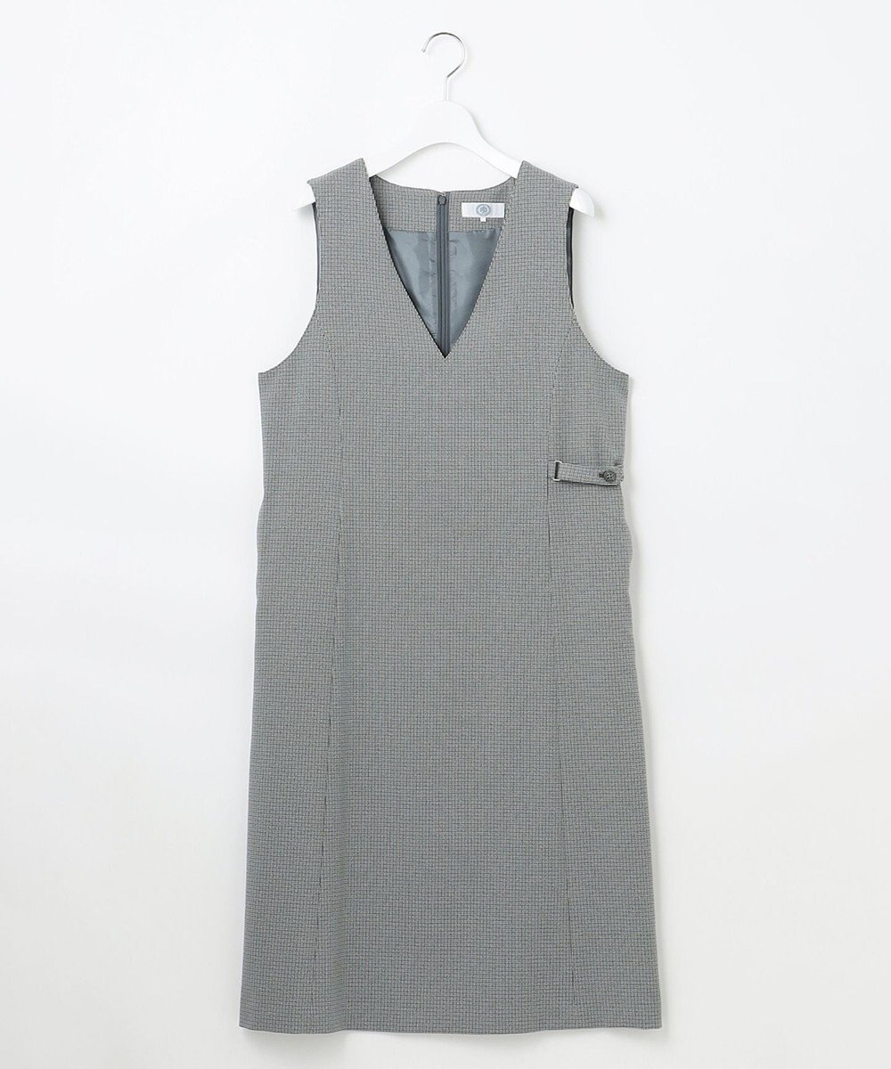 J.PRESS LADIES 【洗える】LANATEC ガンクラブ ジャンパースカート 