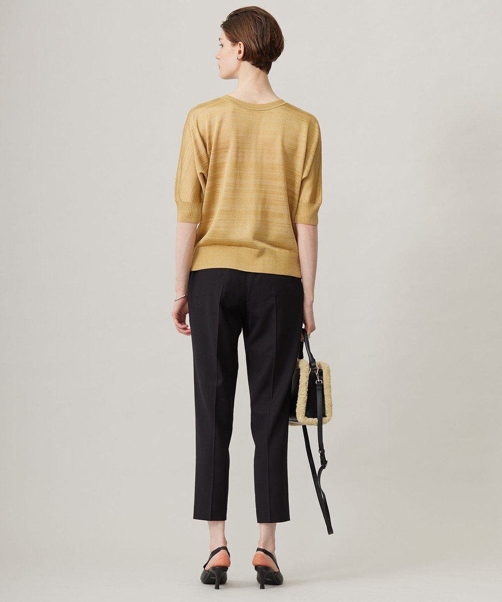 ICB 【洗える】ウール2WAYストレッチ ドロストパンツ 