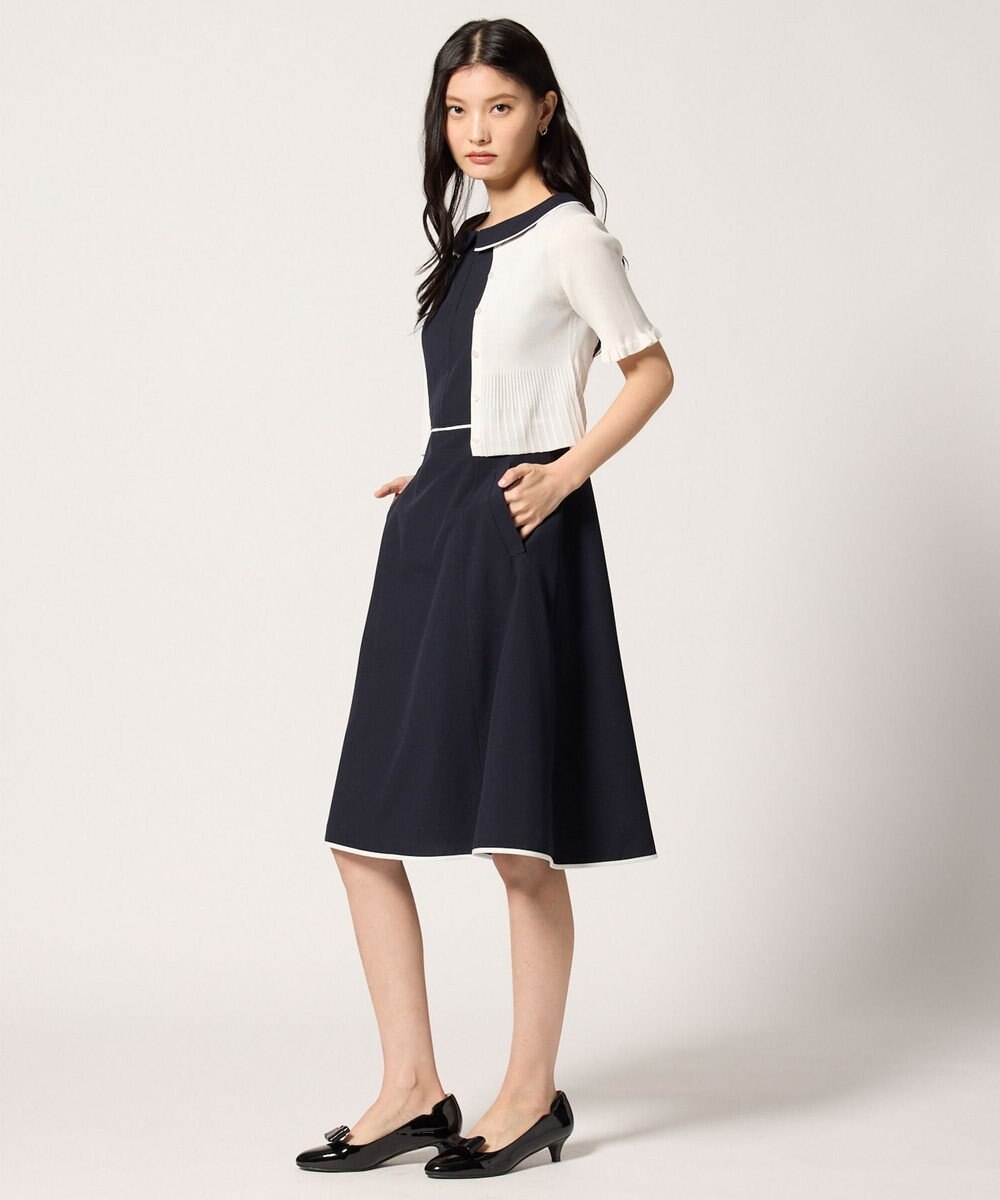 TOCCA HALF SLEEVE AJISAI  半袖カーディガン 