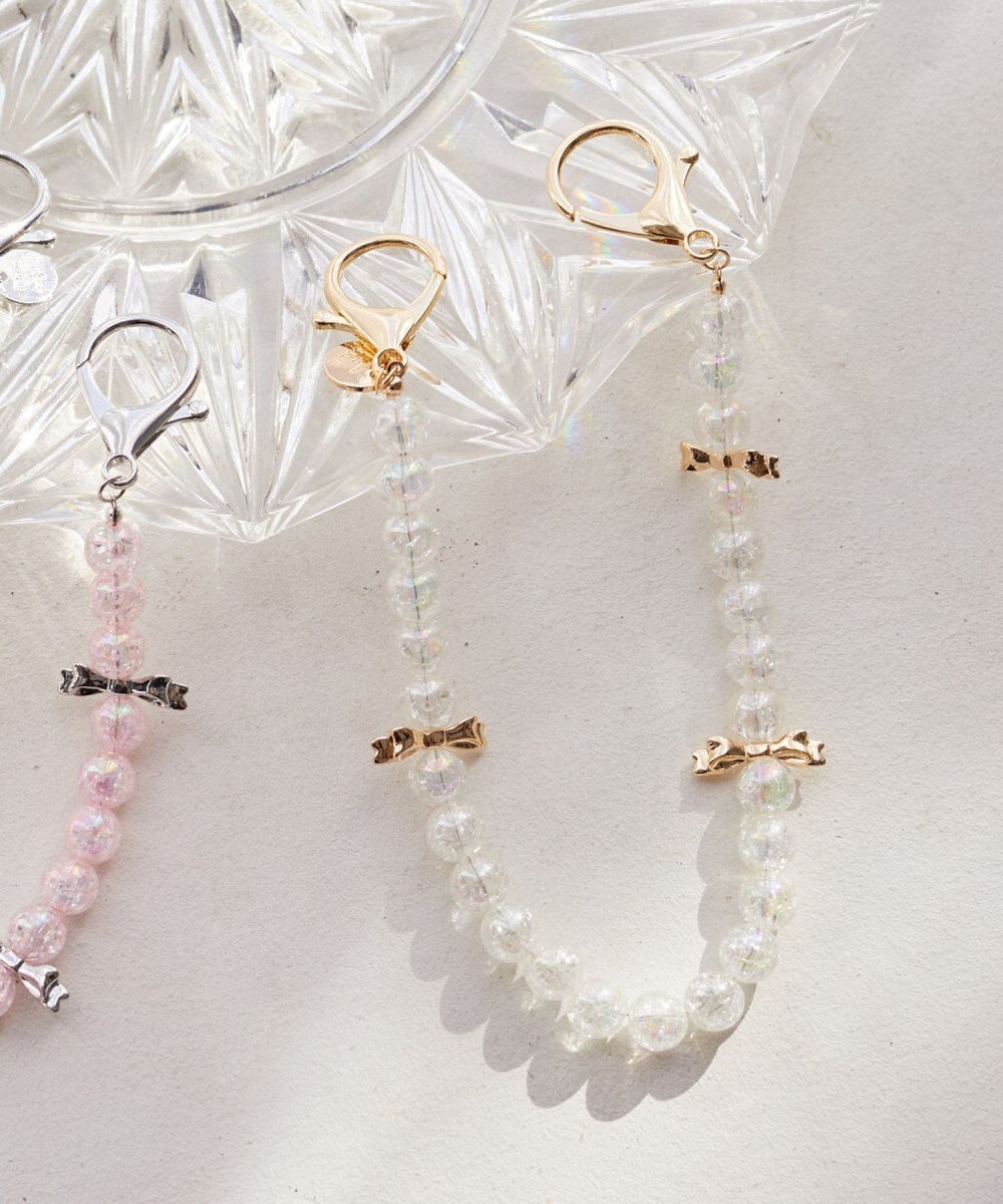 Maison de FLEUR オーロラリボンチャーム 