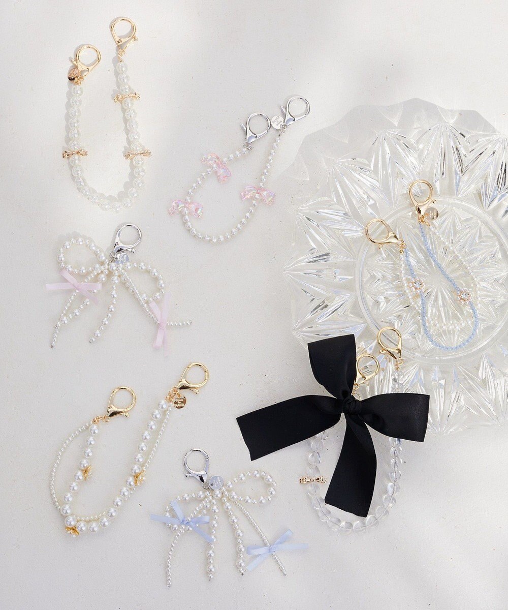 Maison de FLEUR オーロラリボンチャーム 