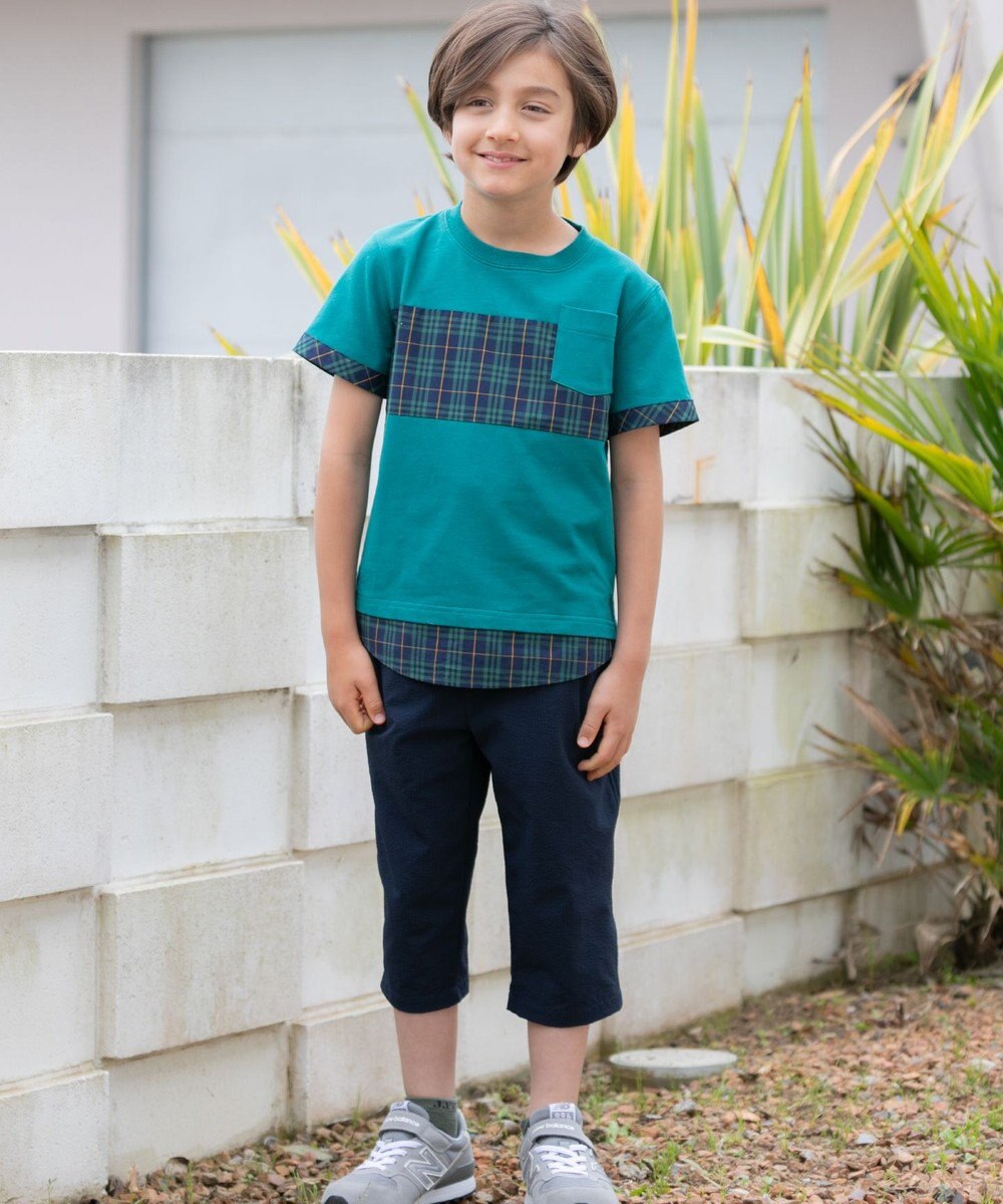 J.PRESS KIDS 【140-170cm】マドラスＴシャツ 