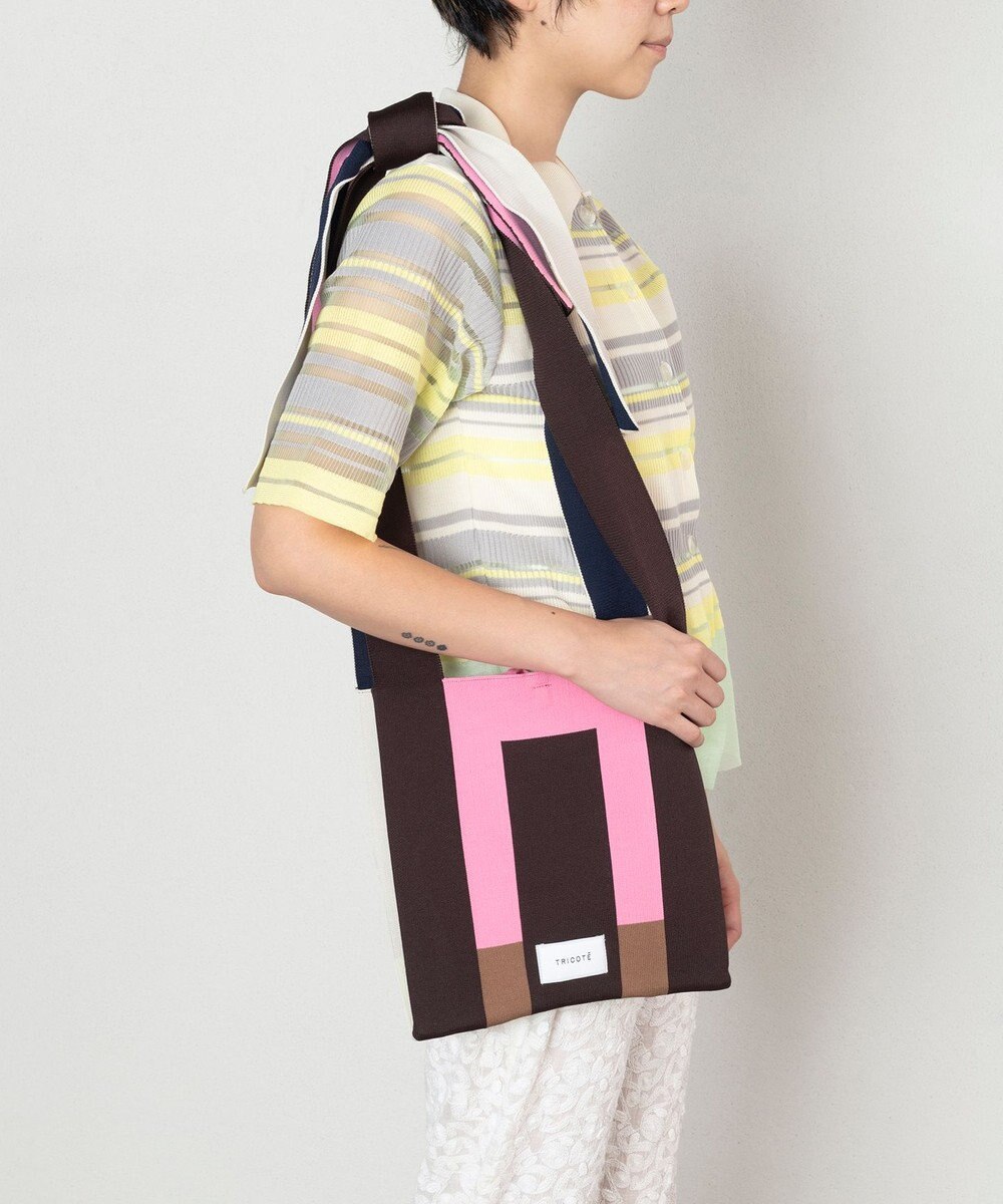 TRICOTE 【アレンジ自在】　配色アレンジノットバッグ 