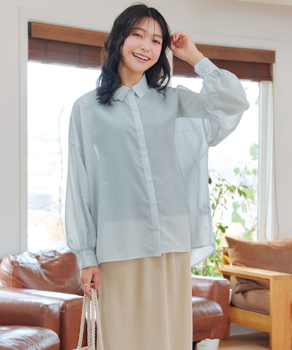 Tiaclasse シアーシャツ＋タンクトップセット（2点セット） 