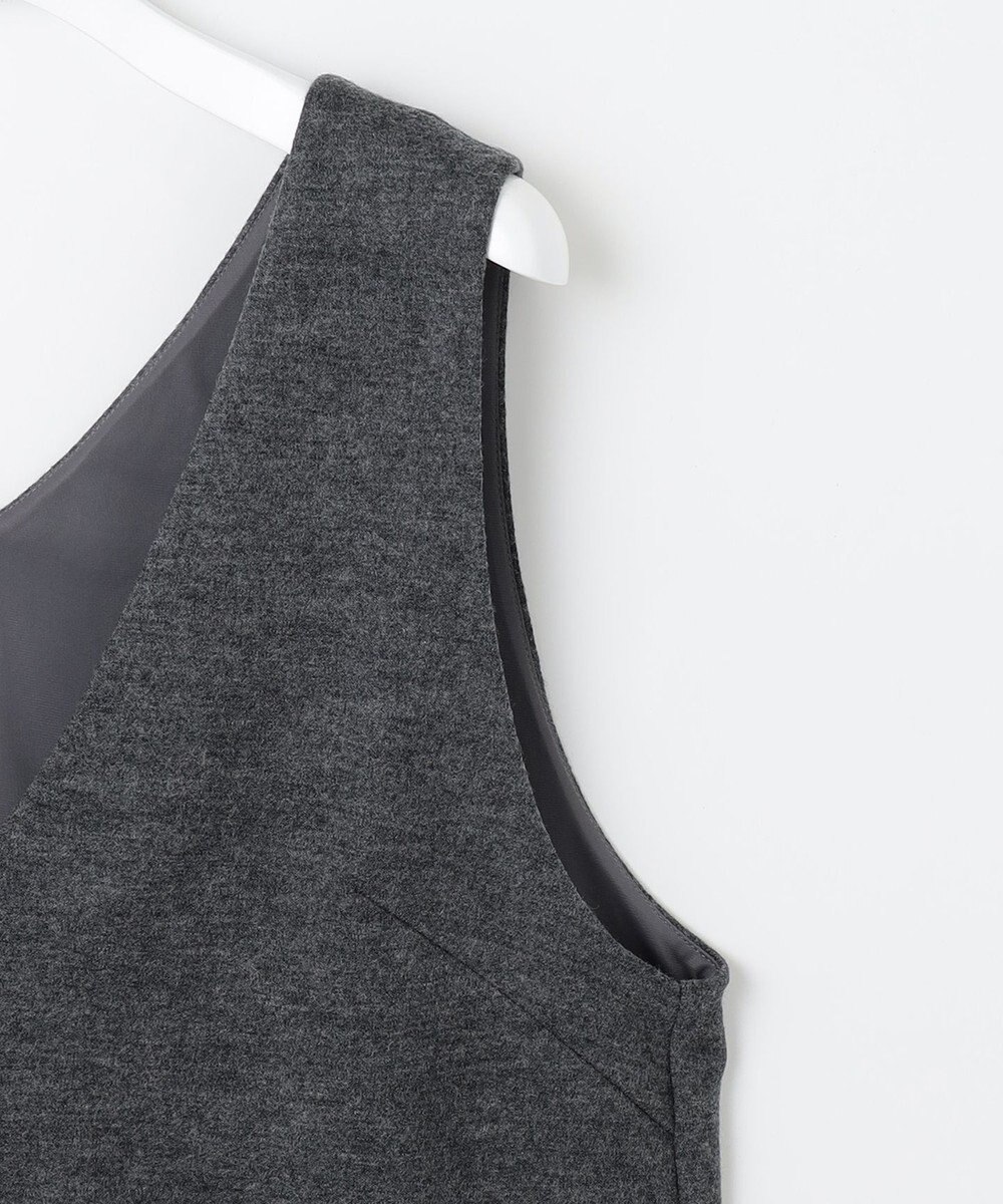 J.PRESS LADIES L 【洗える】ウールスムース ジャンパースカート 