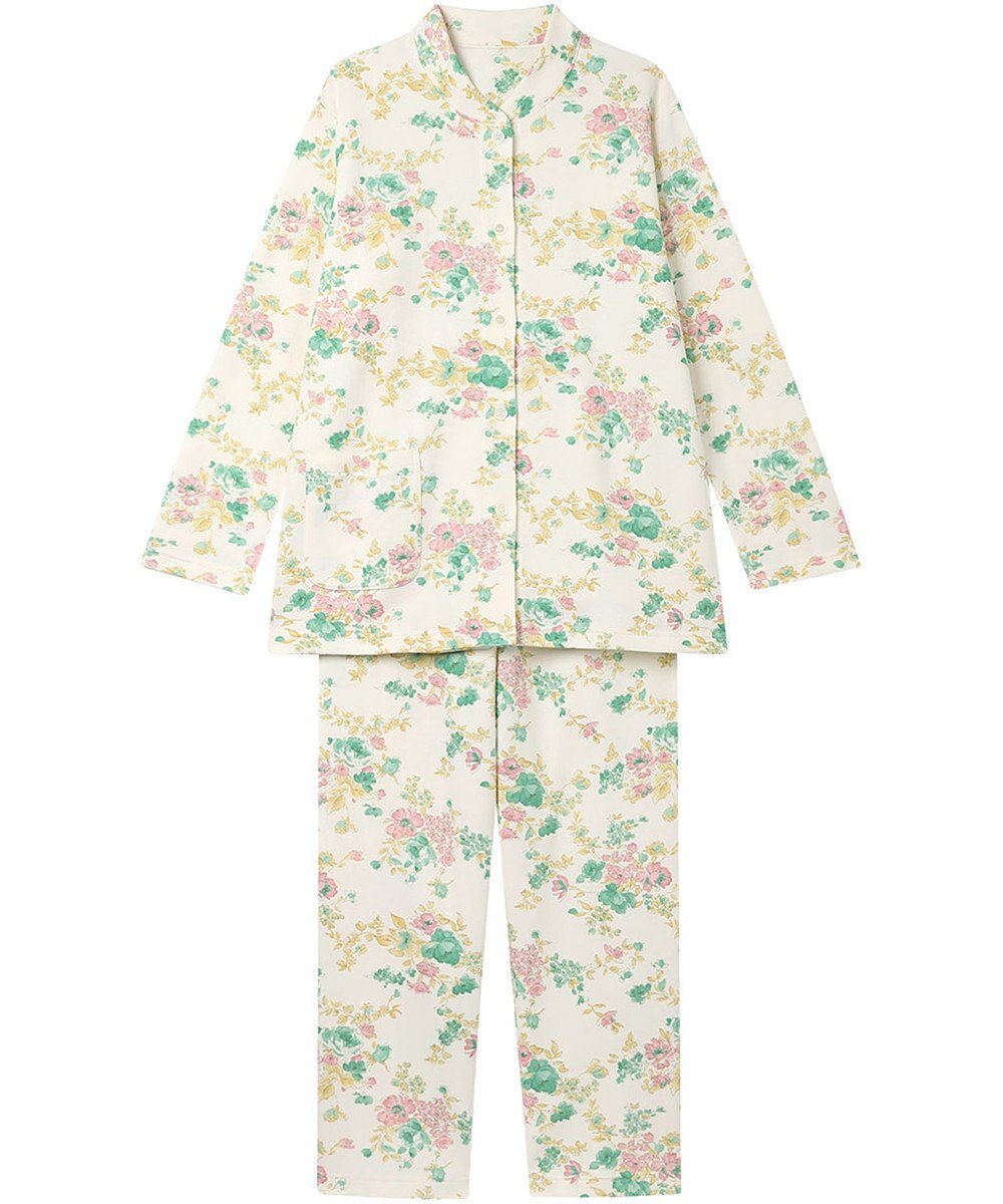 Wing パジャマ 綿100%(本体肌側) あったか 冬 長袖 長ズボン レディース EP6019 ウイング／ワコール 