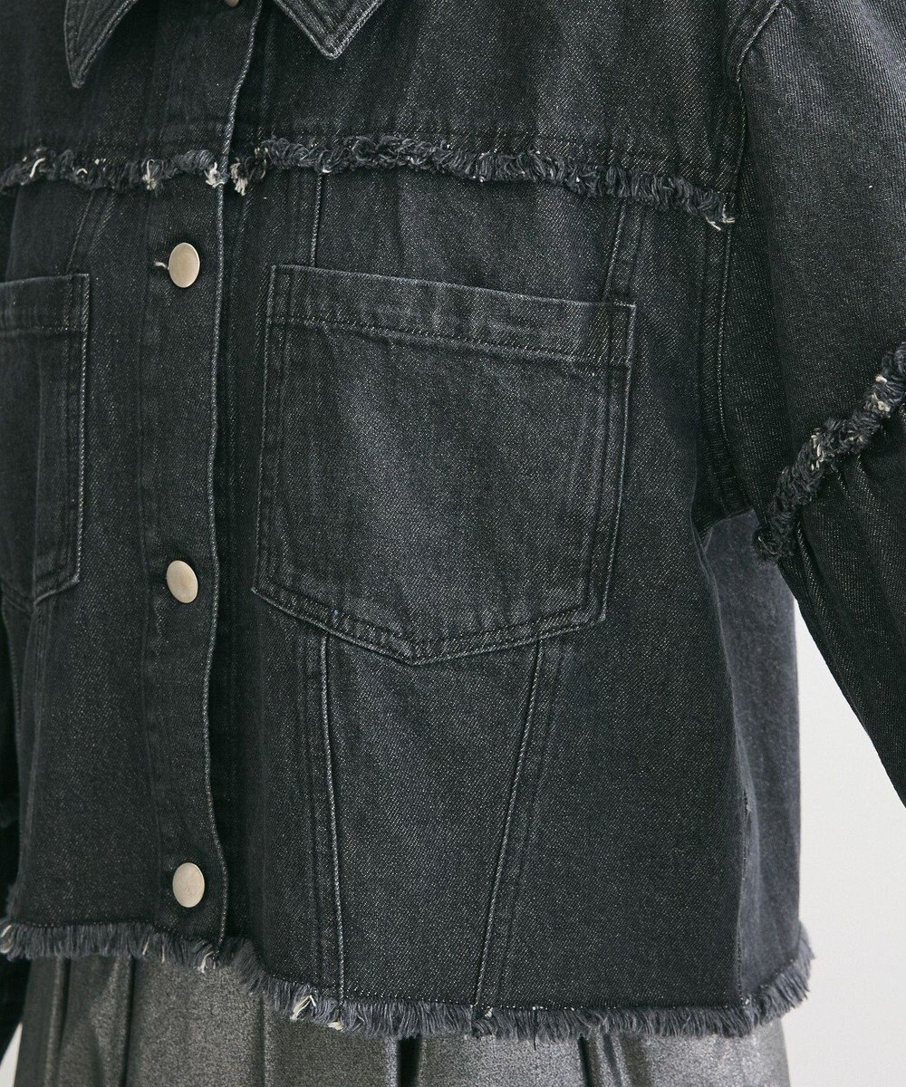 Green Parks ・ＤＯＵＢＬＥ　ＦＬＡＧＳ　フレアスリーブＧジャン 