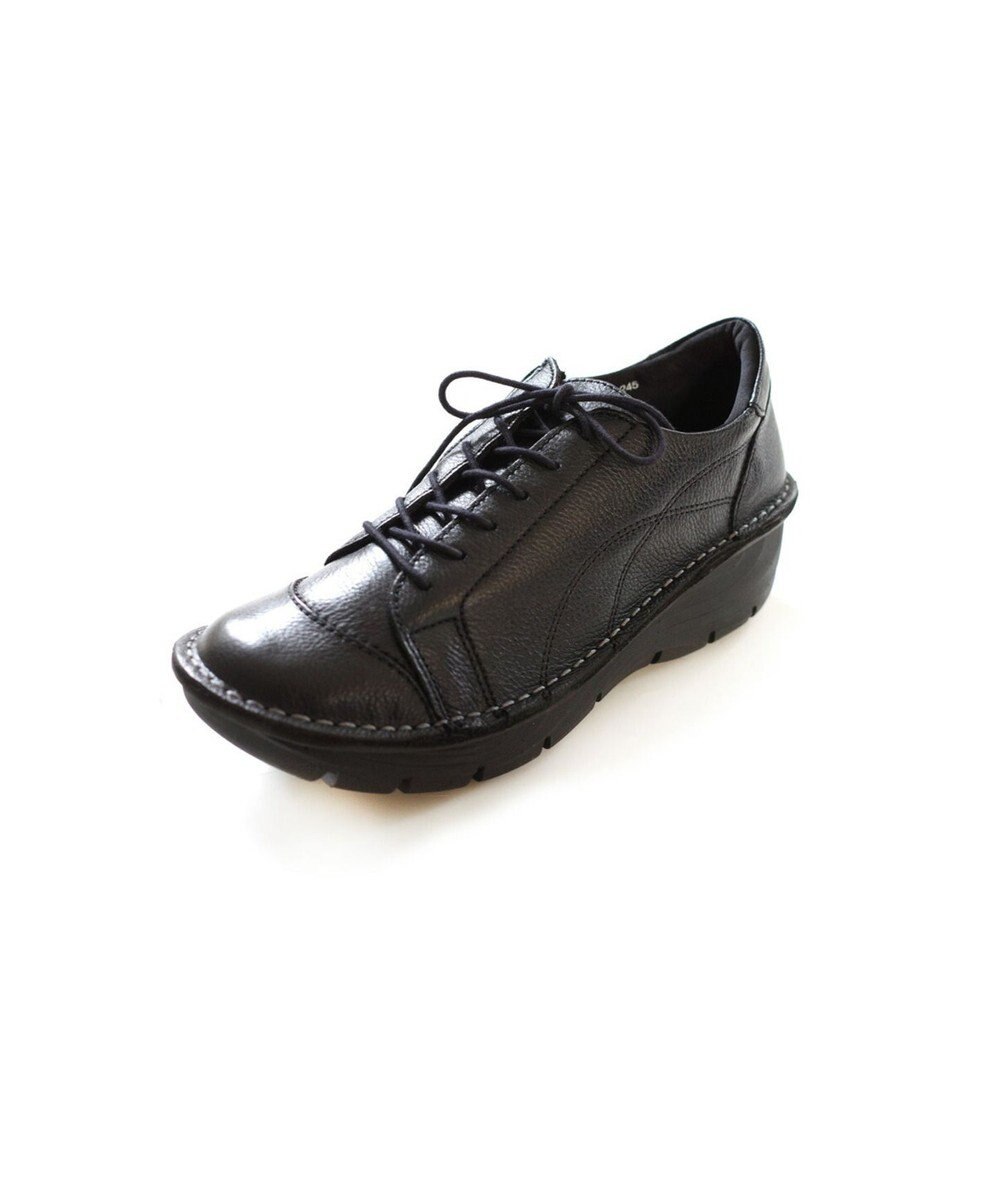 Pointer 本革超軽量レースアップスニーカー 