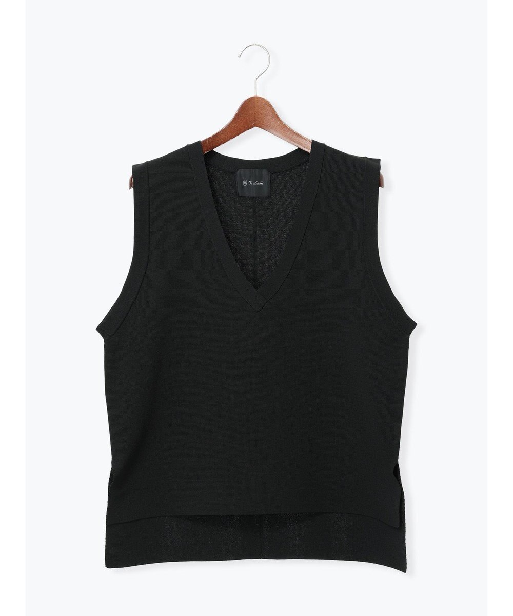 Te chichi Vネックニットベスト 